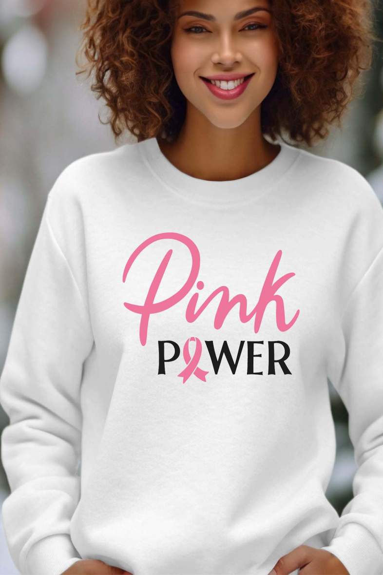 Grossiste I.A.L.D FRANCE - pink power - Sweat Col Rond Femme