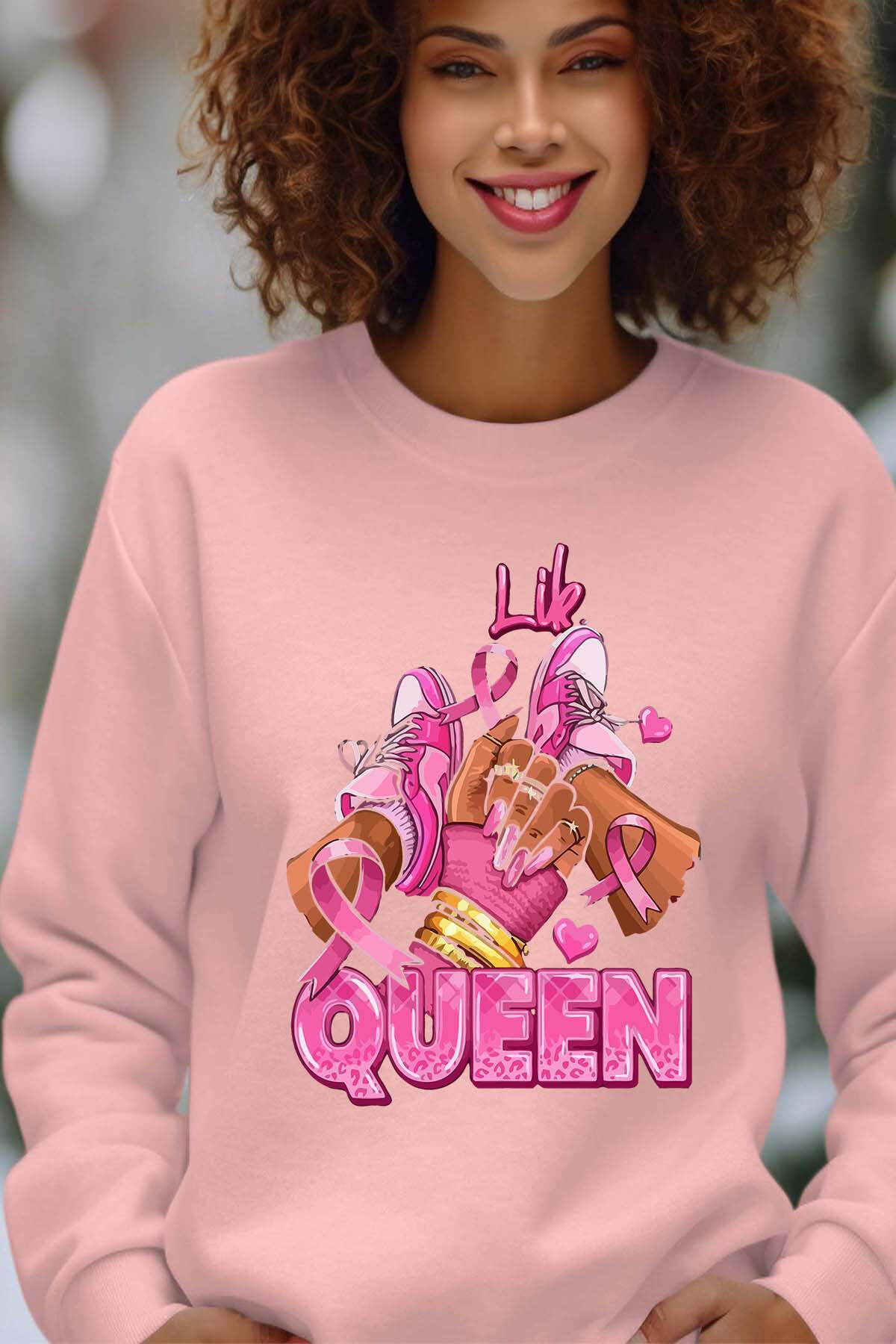 Wholesaler I.A.L.D FRANCE - Queen Sneakers - Sweat Women's sweatshirt
