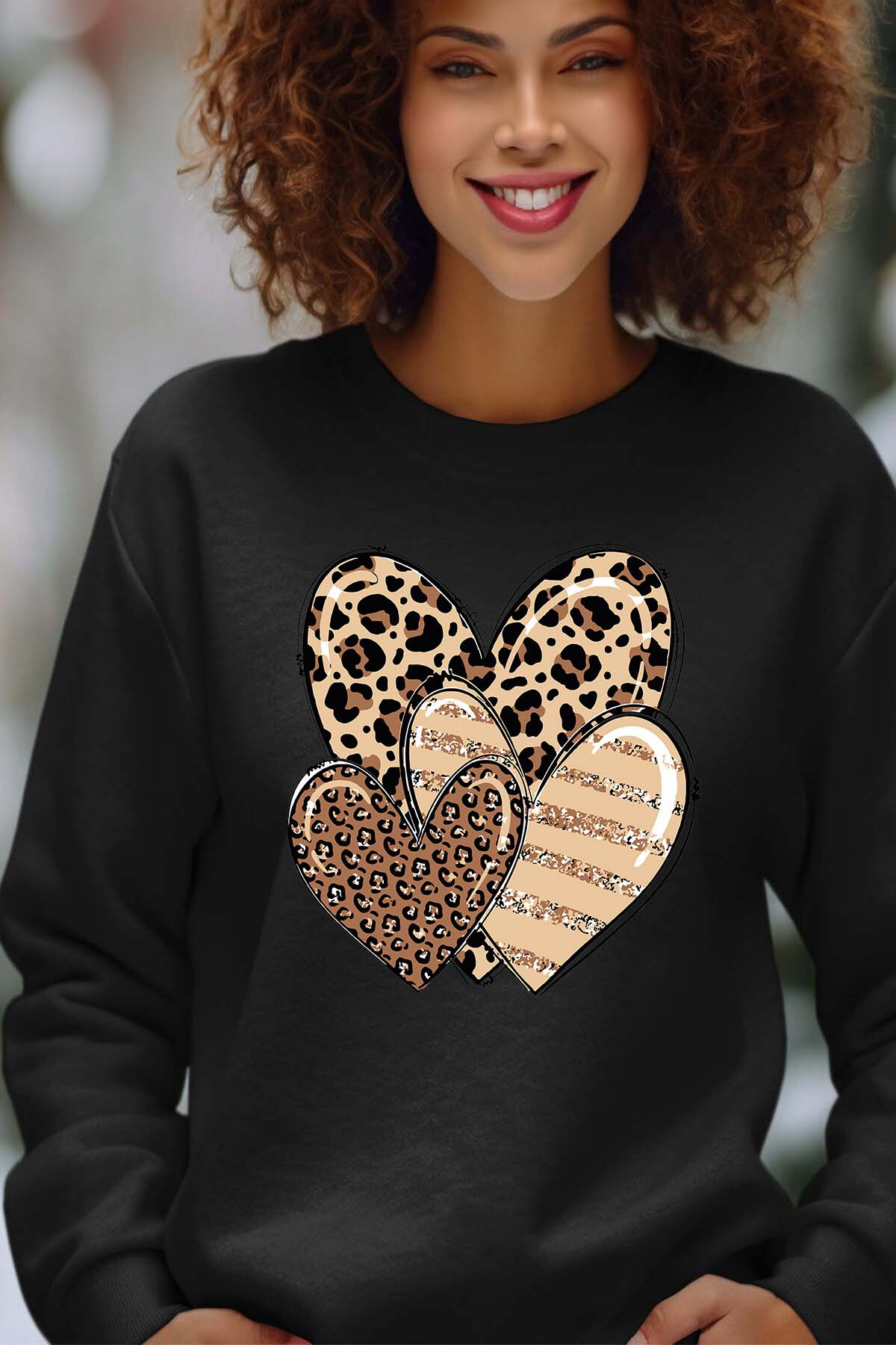 Wholesaler I.A.L.D FRANCE - Three coeurs leo - Sweat Women's sweatshirt