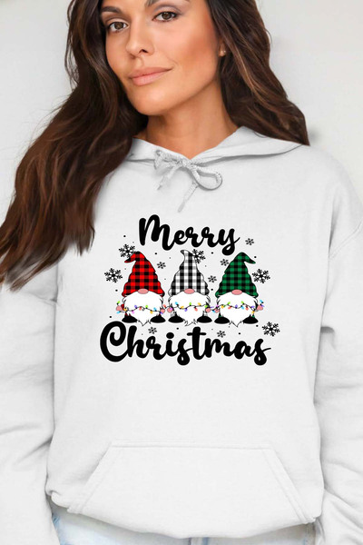 Grossiste I.A.L.D FRANCE - Gnom christmas - Sweat Capuche Femme Grossiste I.A.L.D FRANCE - Gnom christmas - Sweat Capuche Femme