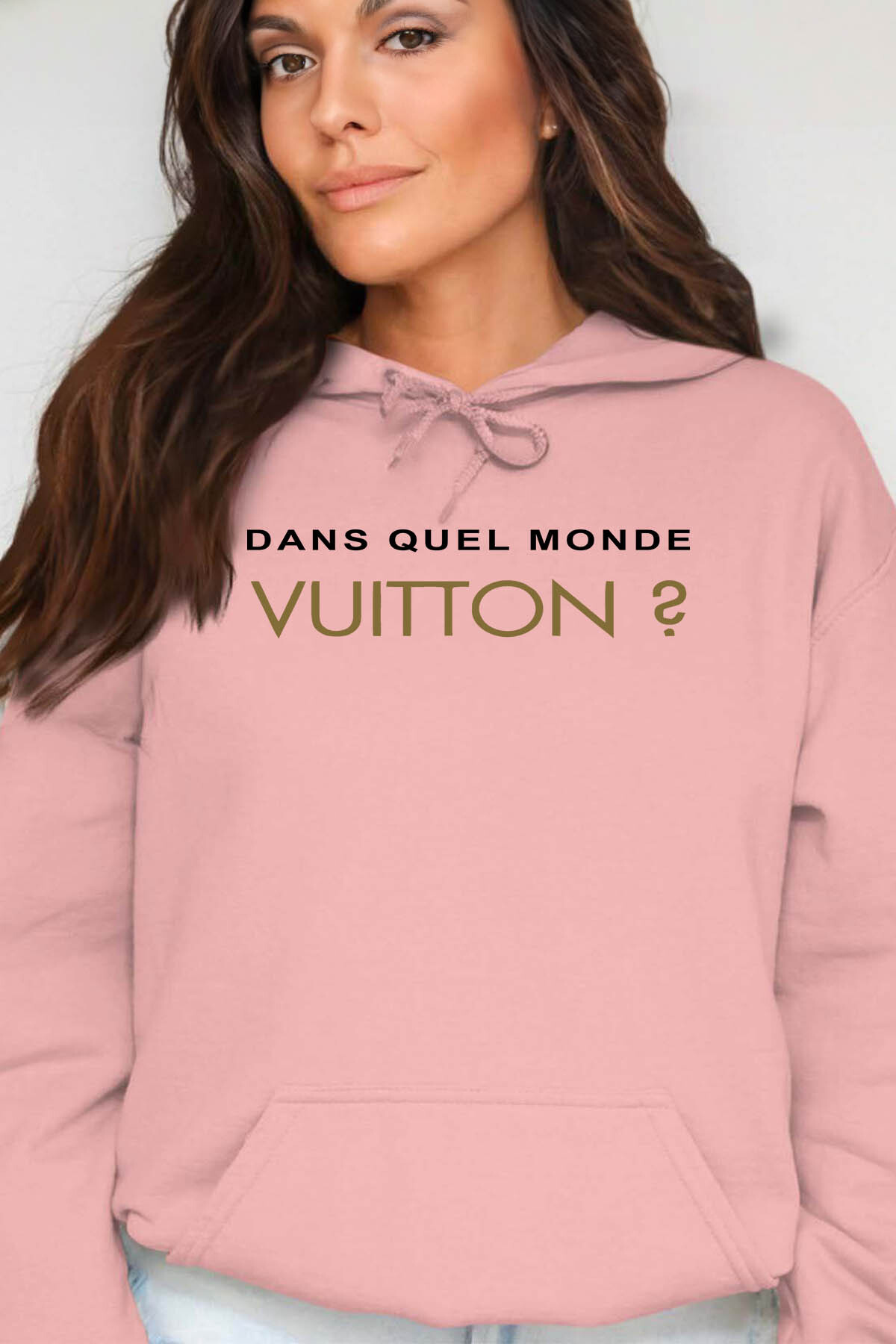 Wholesaler I.A.L.D FRANCE - Monde Vuitton - Hooded sweatshirt Woman