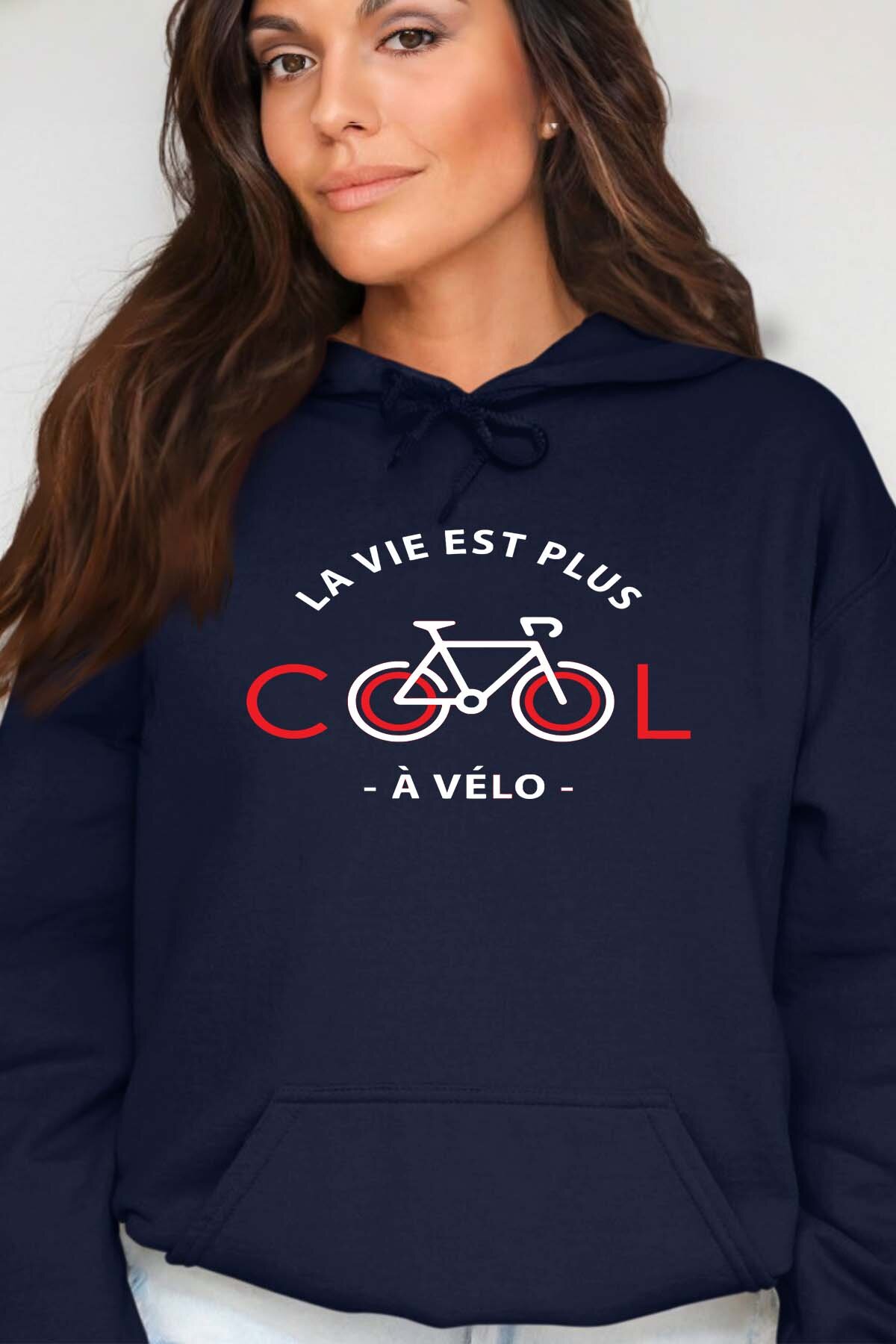 Grossista I.A.L.D FRANCE - Cool Velo JB - Felpa con cappuccio Donna
