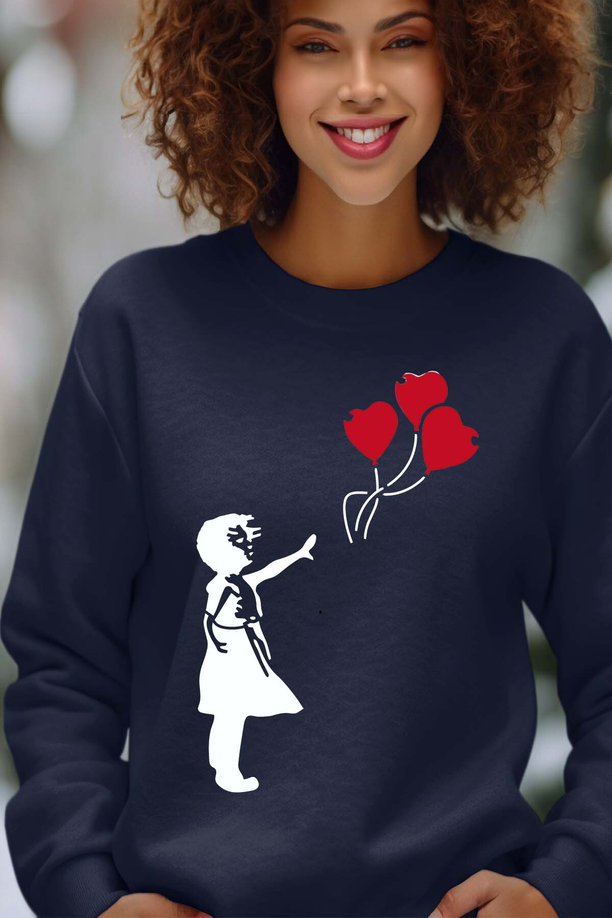 Wholesaler I.A.L.D FRANCE - ballon part - Crewneck sweatshirt Woman