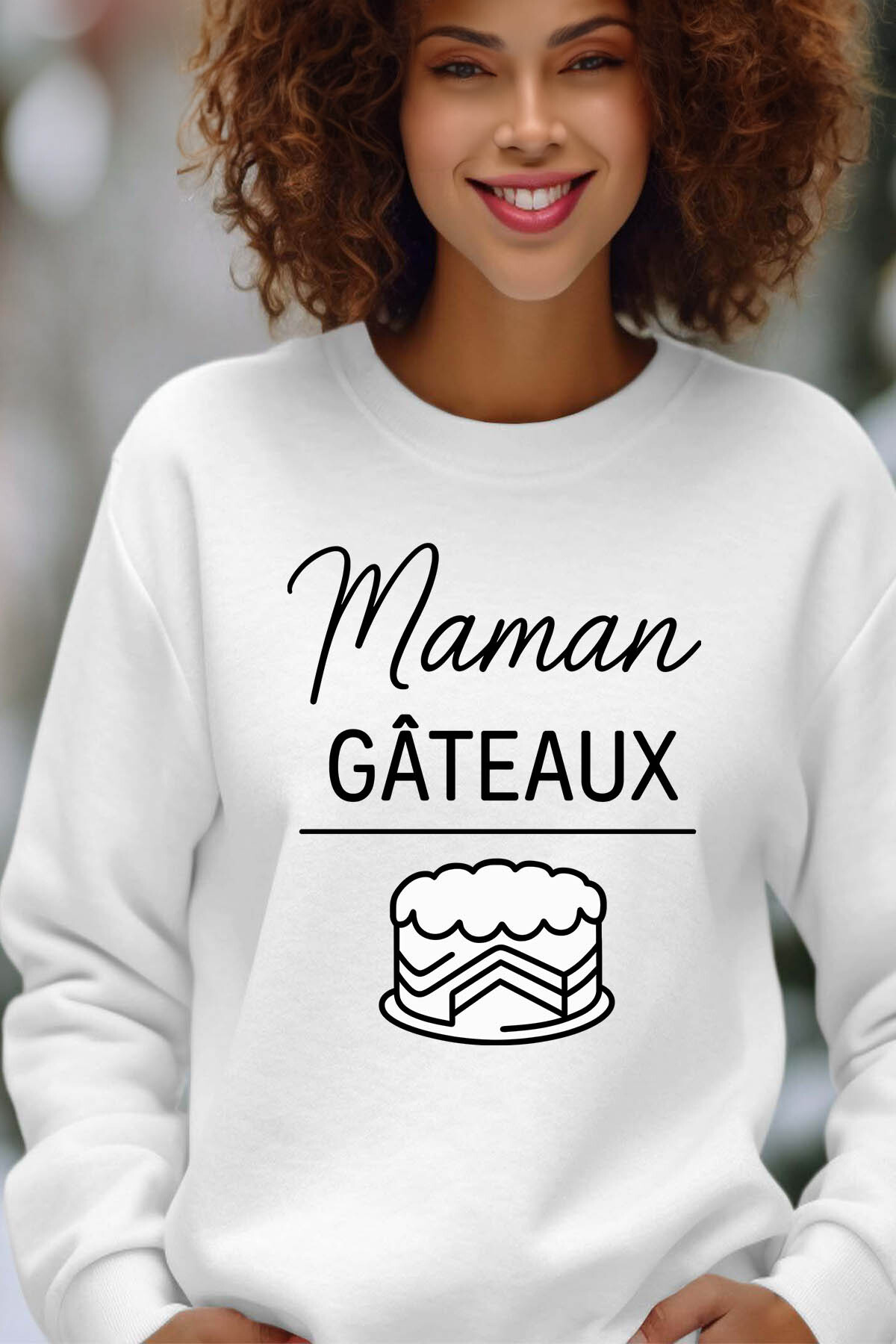 Mayorista I.A.L.D FRANCE - Pastel de mamá - sudadera redonda de mujer colf