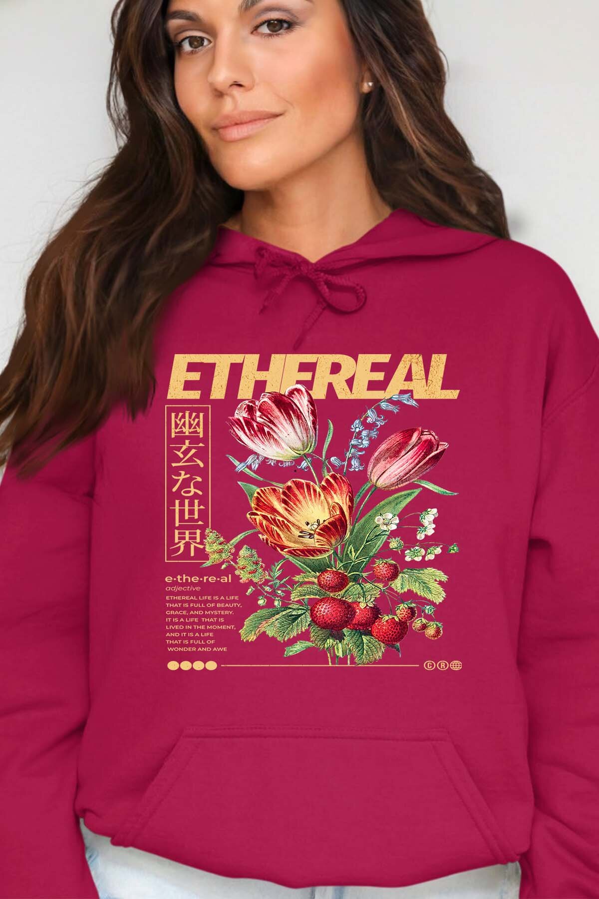 Mayorista I.A.L.D FRANCE - La realidad - Sudadera con capucha Mujer