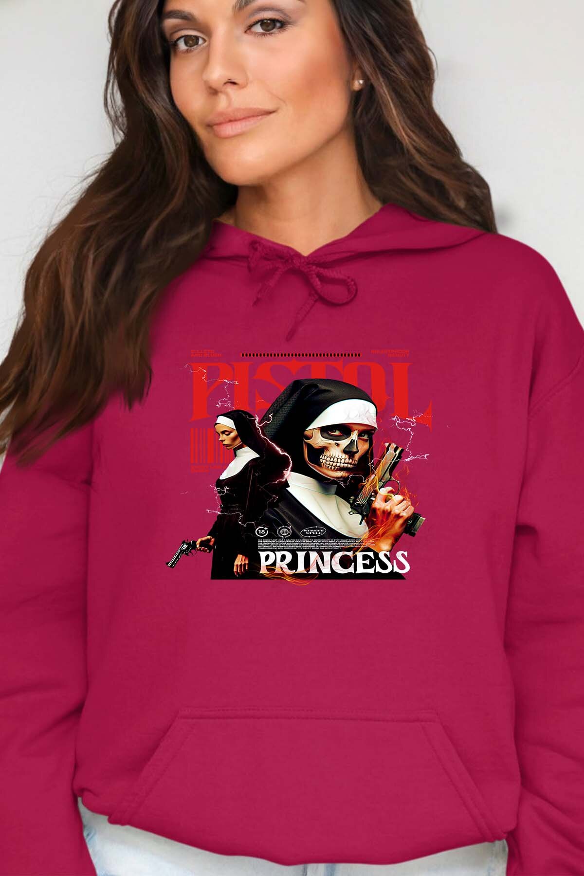 Wholesaler I.A.L.D FRANCE - Pistol Princess - Hooded sweatshirt Woman