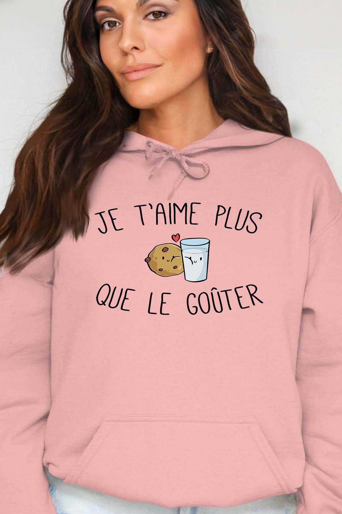 Wholesaler I.A.L.D FRANCE - Aime plus gouter - Hooded sweatshirt Woman