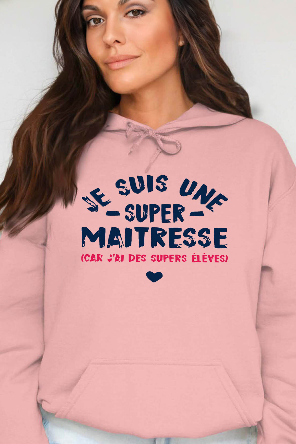 Wholesaler I.A.L.D FRANCE - super maitresse élèves - Hooded sweatshirt Woman
