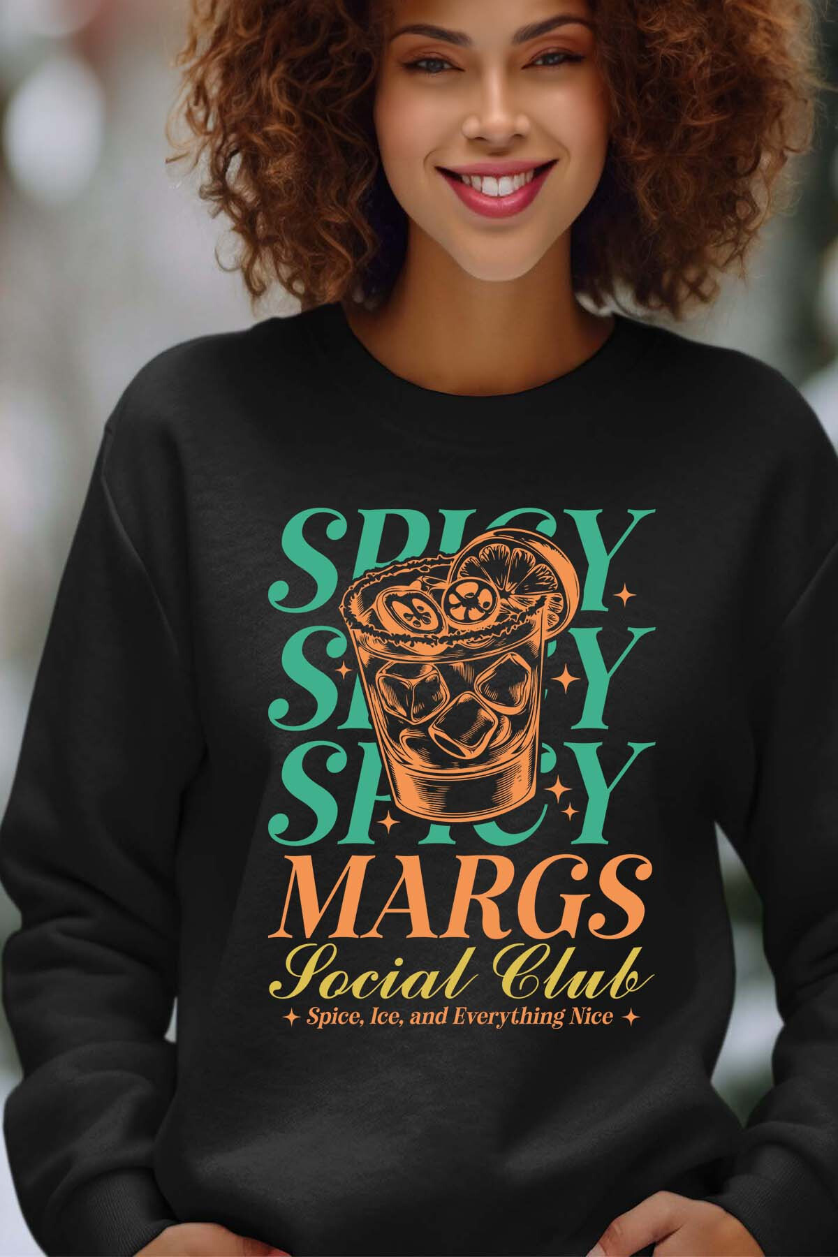 Wholesaler I.A.L.D FRANCE - Spicy Margs - Crewneck sweatshirt Woman