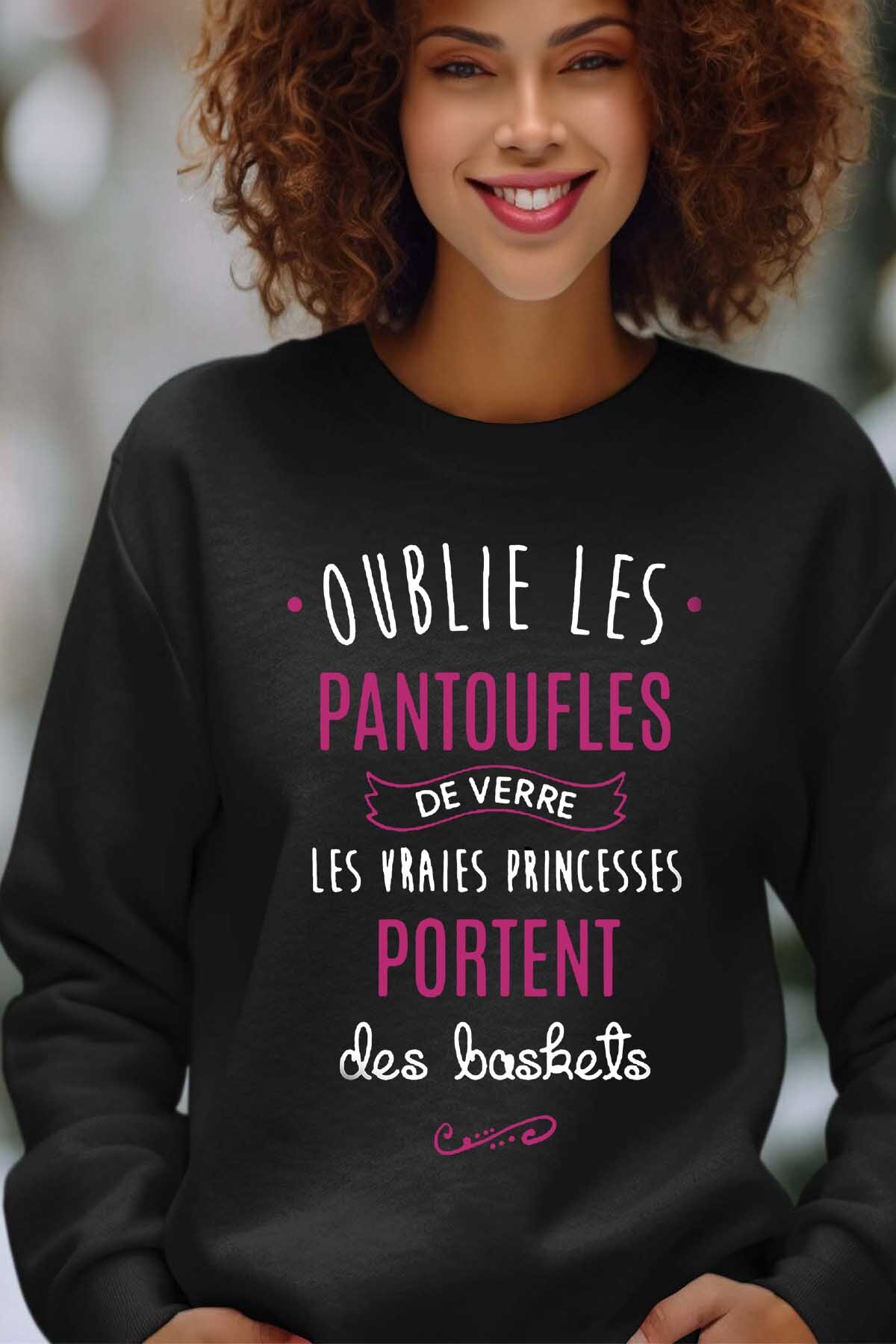 Wholesaler I.A.L.D FRANCE - Pantoufles Princesse - Crewneck sweatshirt Woman