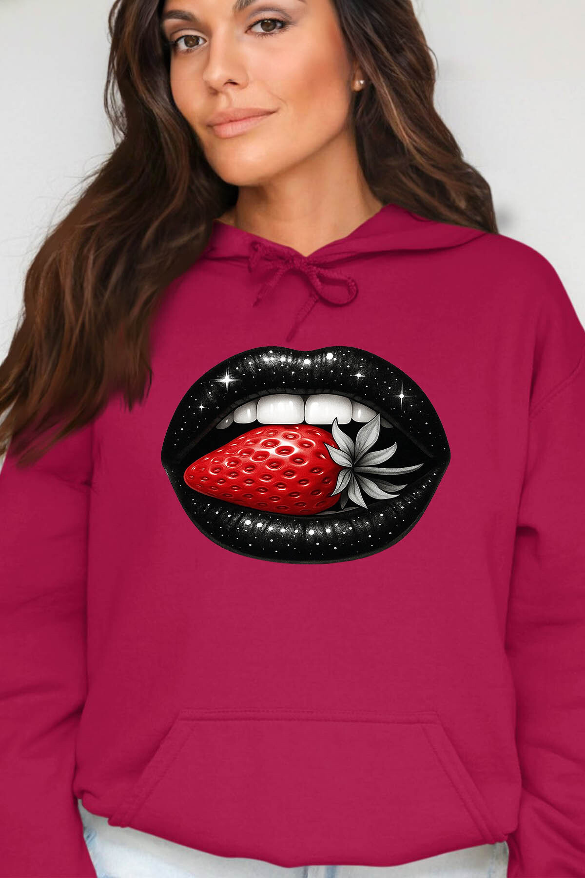 Grossista I.A.L.D FRANCE - Bocca alla fragola - Cappuccio da donna