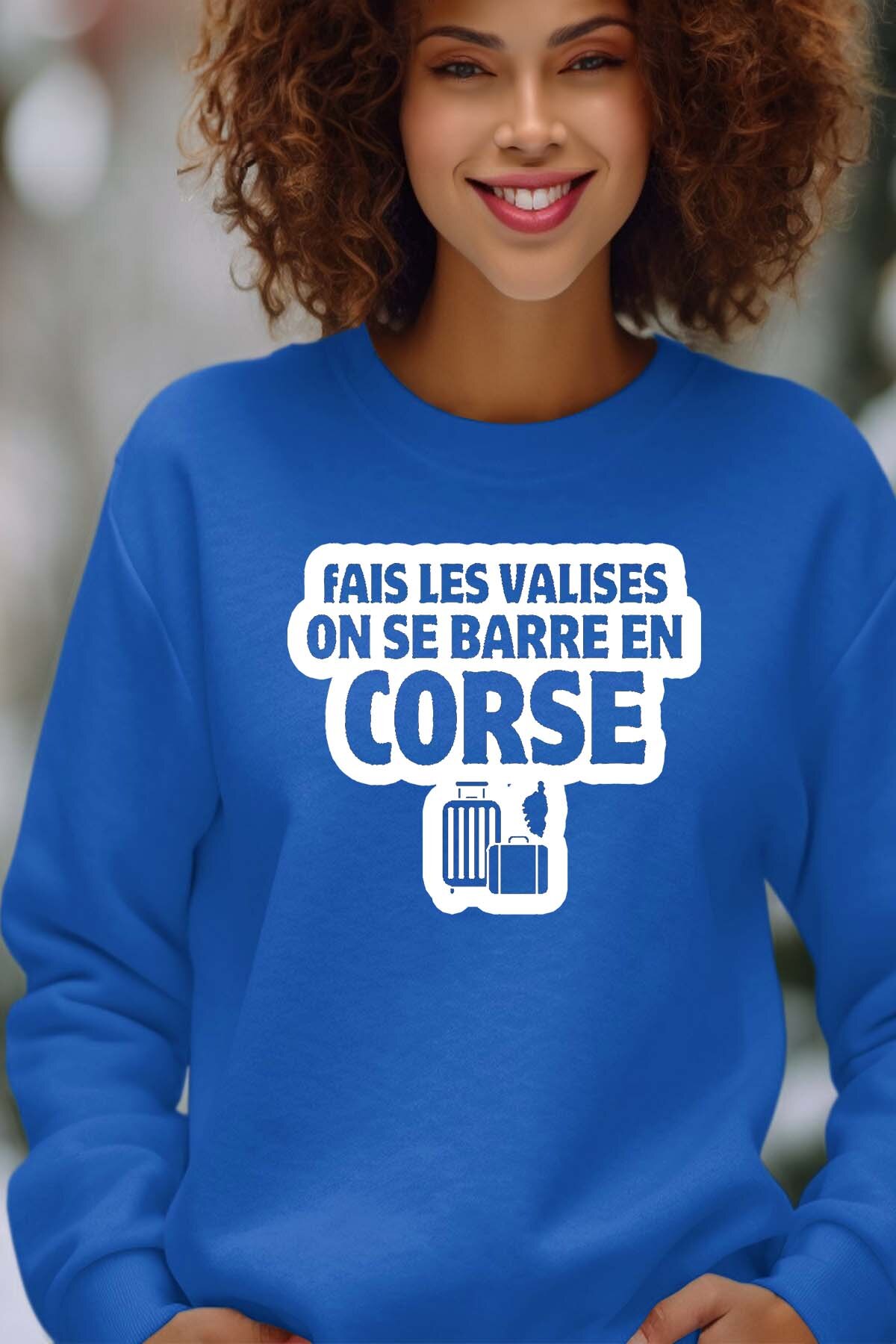 Wholesaler I.A.L.D FRANCE - Direction la Corse - Crewneck sweatshirt Woman