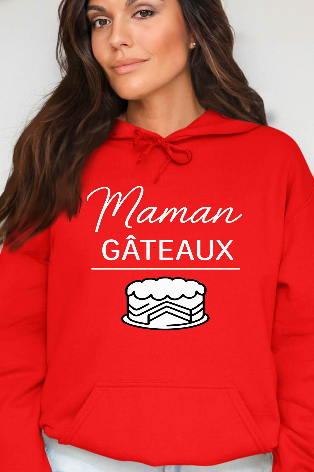 Grossiste I.A.L.D FRANCE - Maman Gateau - Sweat Capuche Femme