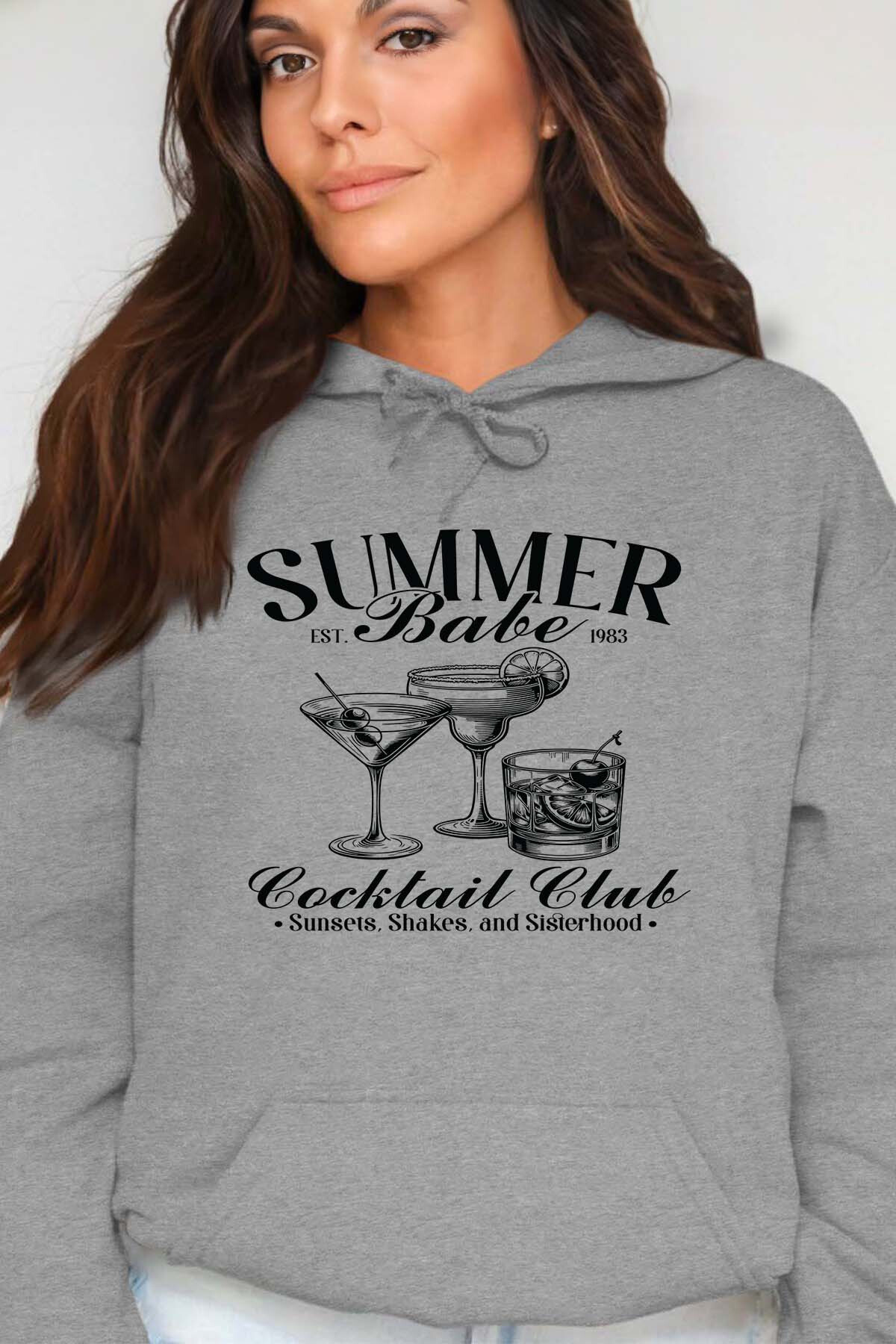 Wholesaler I.A.L.D FRANCE - Summer 1983 Babe  - Hooded sweatshirt Woman