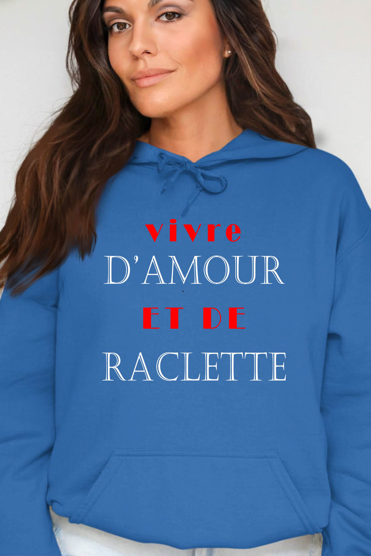 Wholesaler I.A.L.D FRANCE - Amour Raclette - Hooded sweatshirt Woman