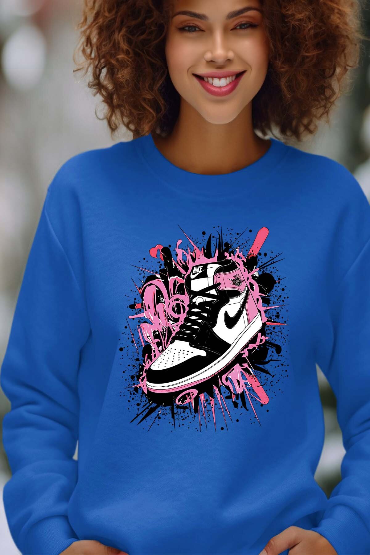 Wholesaler I.A.L.D FRANCE - Force Pink - Crewneck sweatshirt Woman