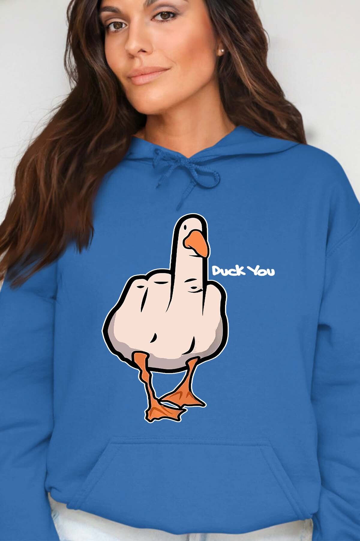 Wholesaler I.A.L.D FRANCE - Duck Canard Insolent - Hooded sweatshirt Woman