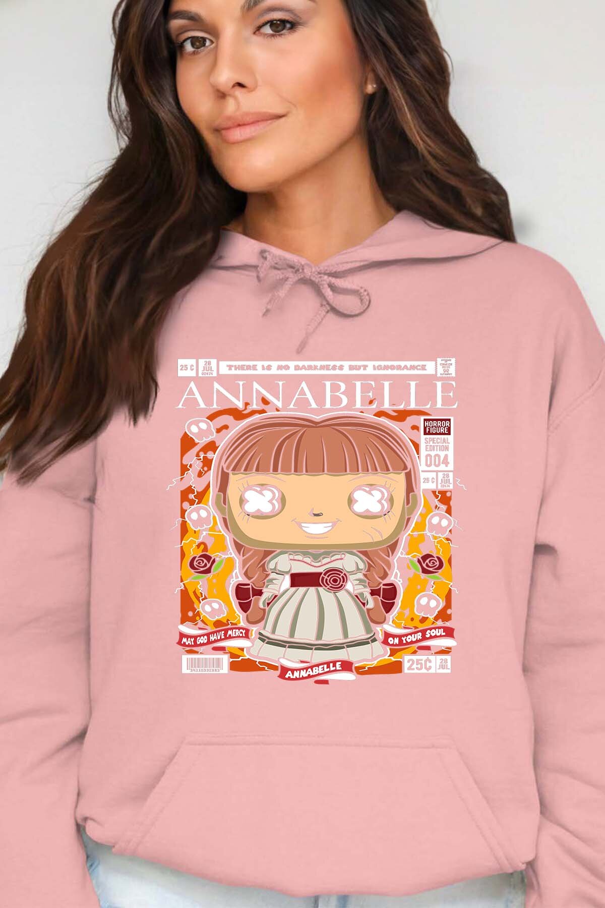 Grossista I.A.L.D FRANCE - Funko Annabelle - Felpa con cappuccio Donna