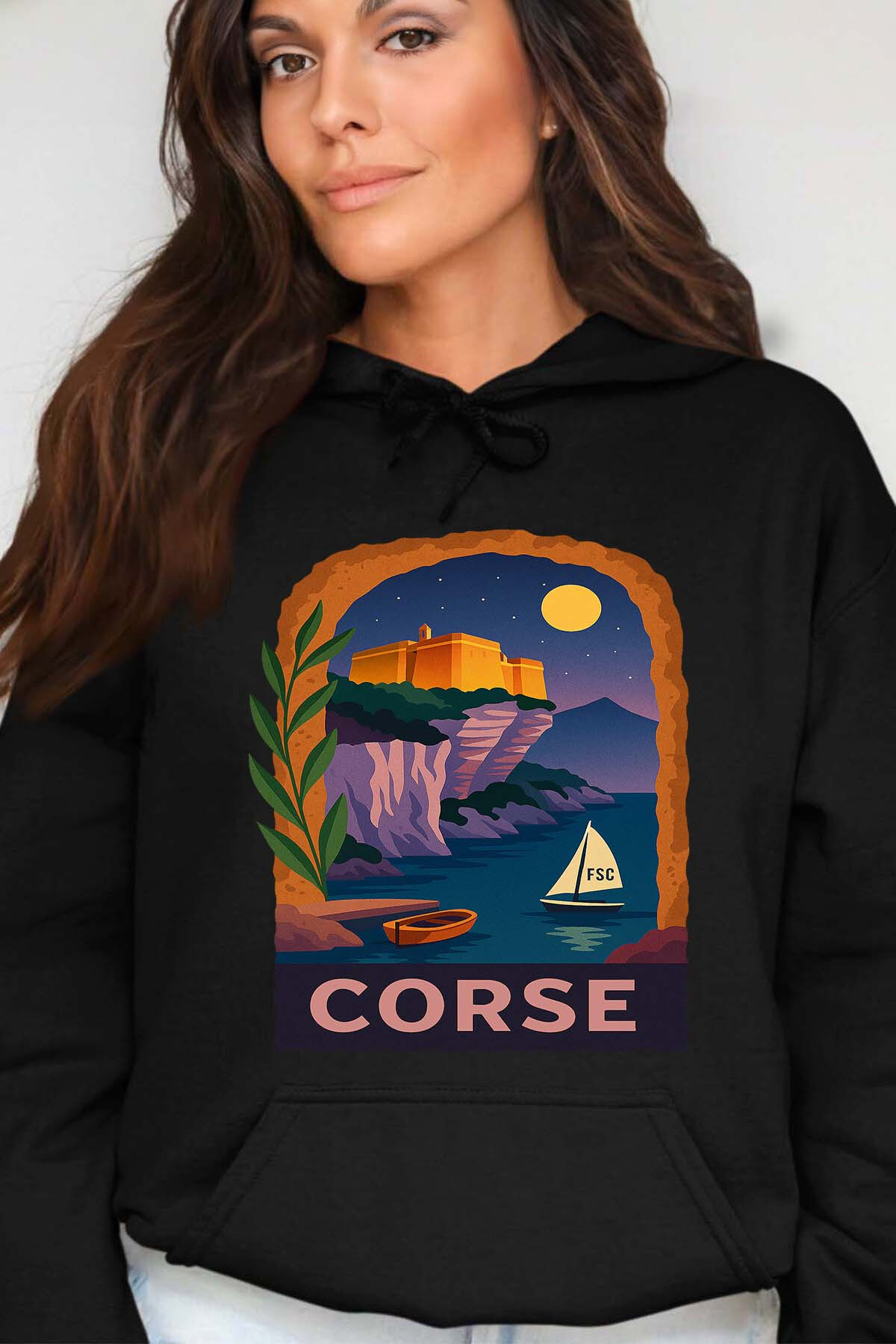 Mayorista I.A.L.D FRANCE - CORSE PopVoyage - Sudadera con capucha para mujer