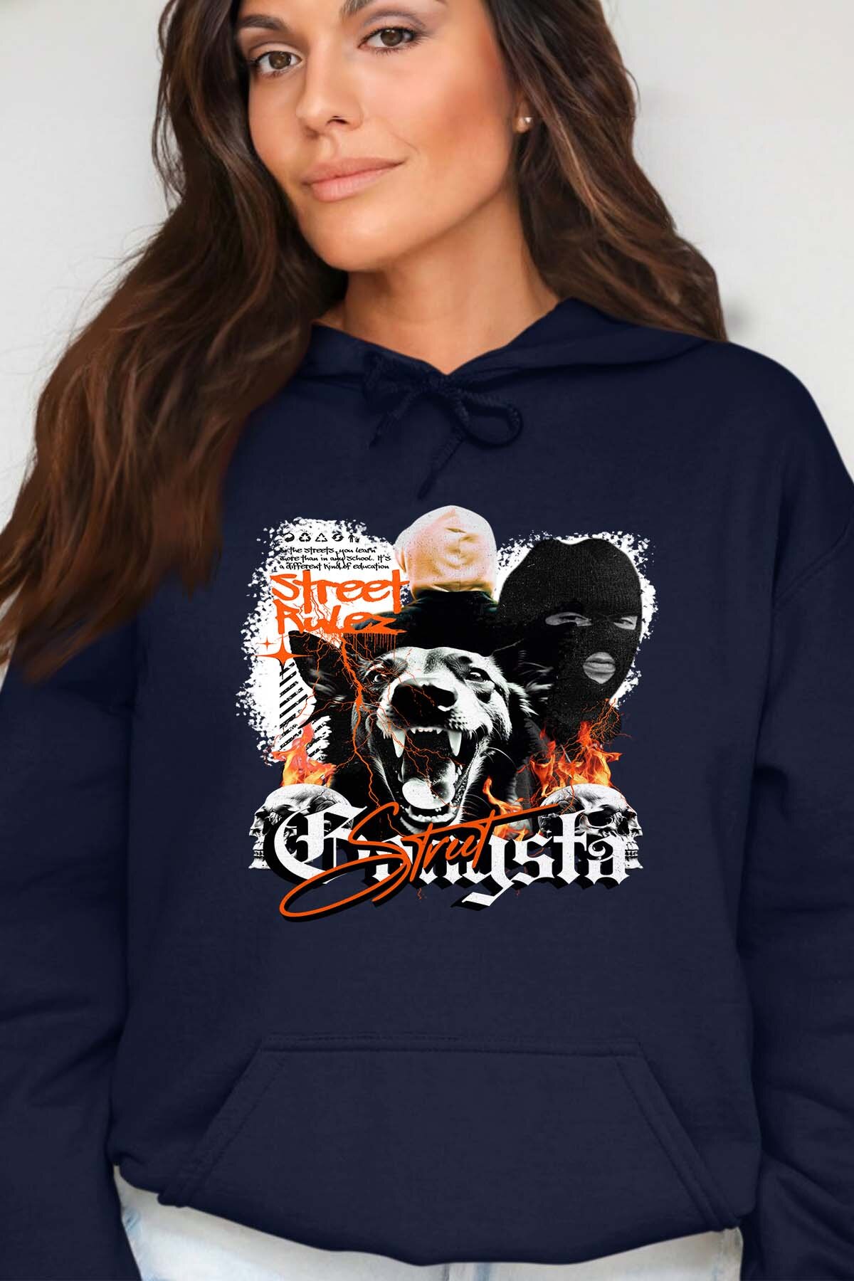 Wholesaler I.A.L.D FRANCE - Street Gangsta - Hooded sweatshirt Woman