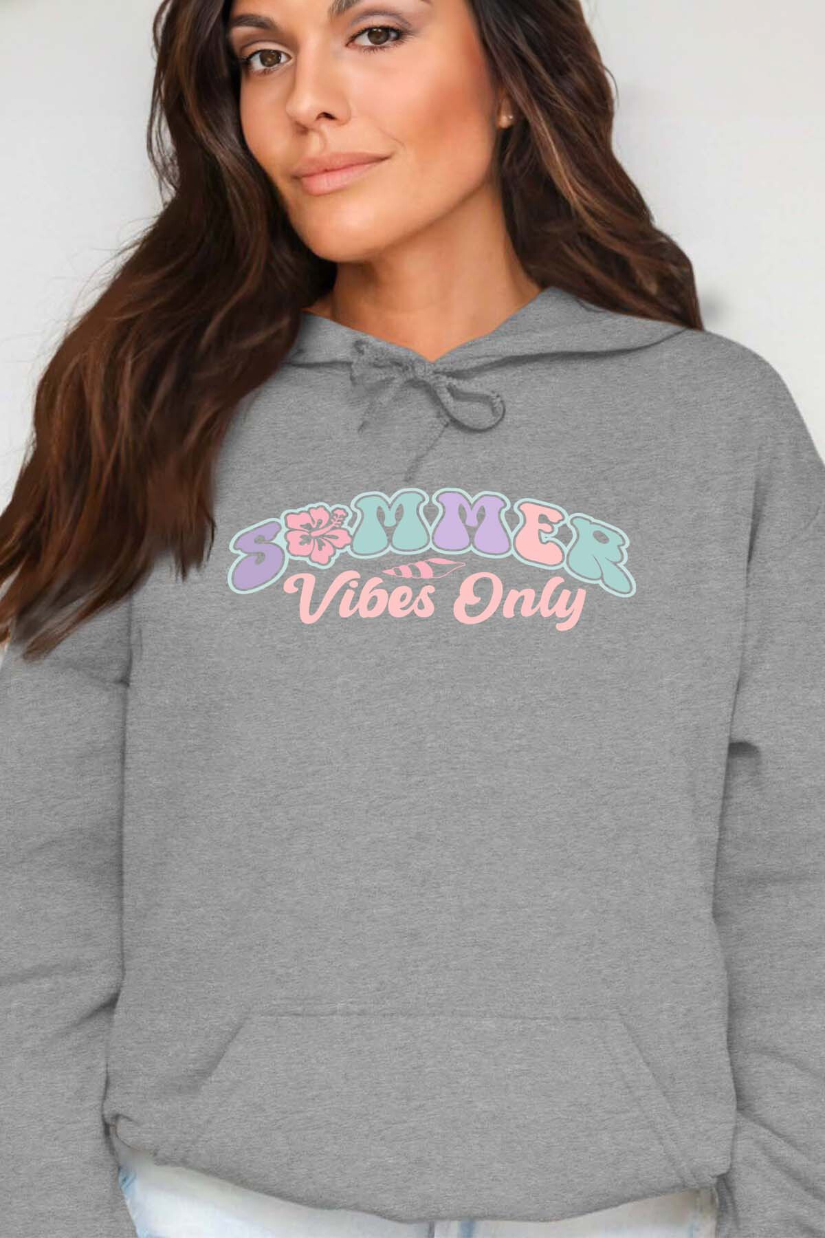 Großhändler I.A.L.D FRANCE - Sommerstimmung pur - Kapuzenpullover Frau