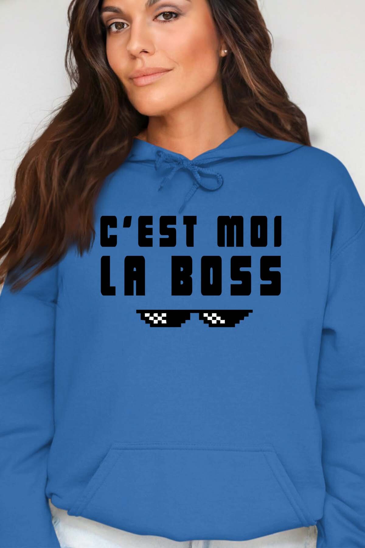 Grossiste I.A.L.D FRANCE - LA Boss lunette Thug - Sweat Capuche Femme