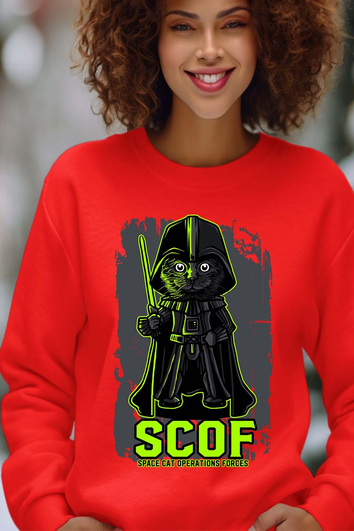 Grossiste I.A.L.D FRANCE - Cat vider - Sweat Col Rond Femme