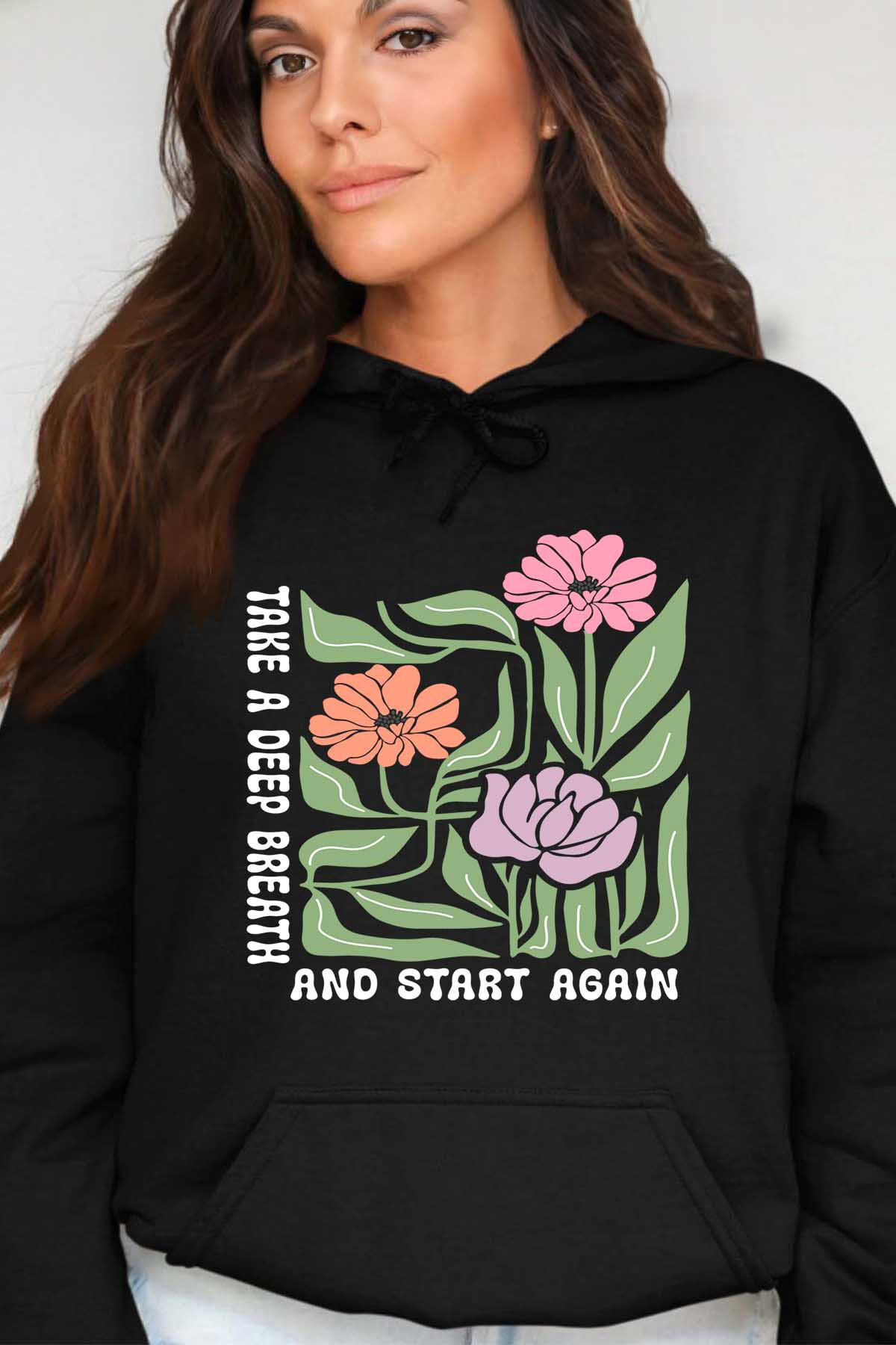 Großhändler I.A.L.D FRANCE - Take a deep - Sweatshirt Rundhalsausschnitt Frau