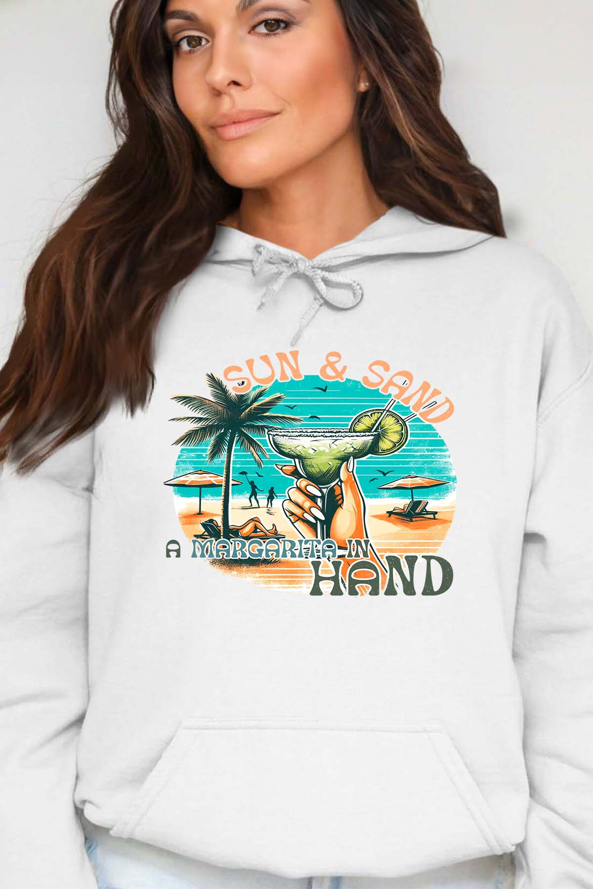 Großhändler I.A.L.D FRANCE - Margarita Hand - Kapuzenpullover Frau