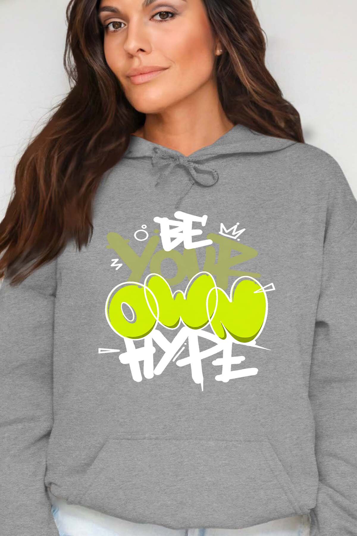 Wholesaler I.A.L.D FRANCE - Be your own hype BLANC - Hooded sweatshirt Woman