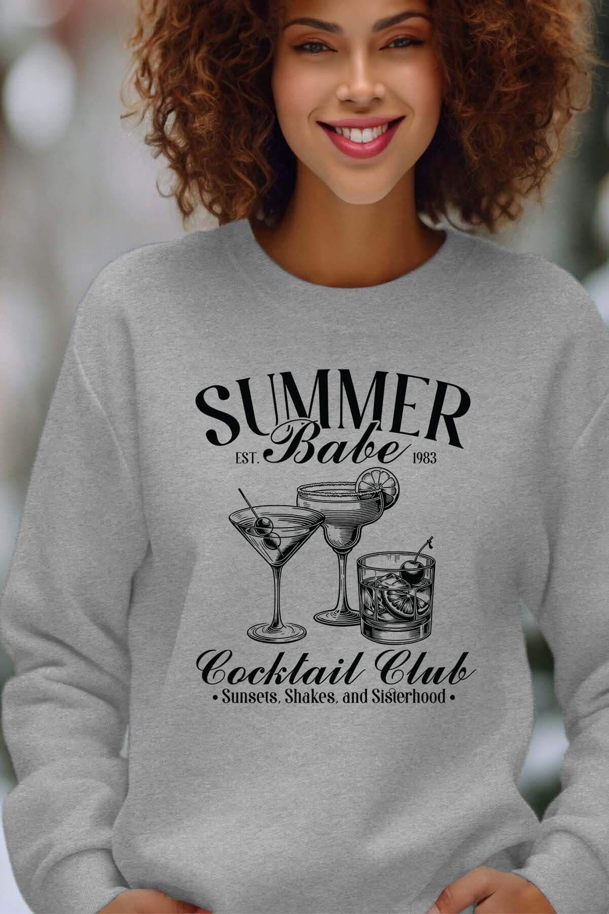 Wholesaler I.A.L.D FRANCE - Summer 1983 Babe  - Crewneck sweatshirt Woman