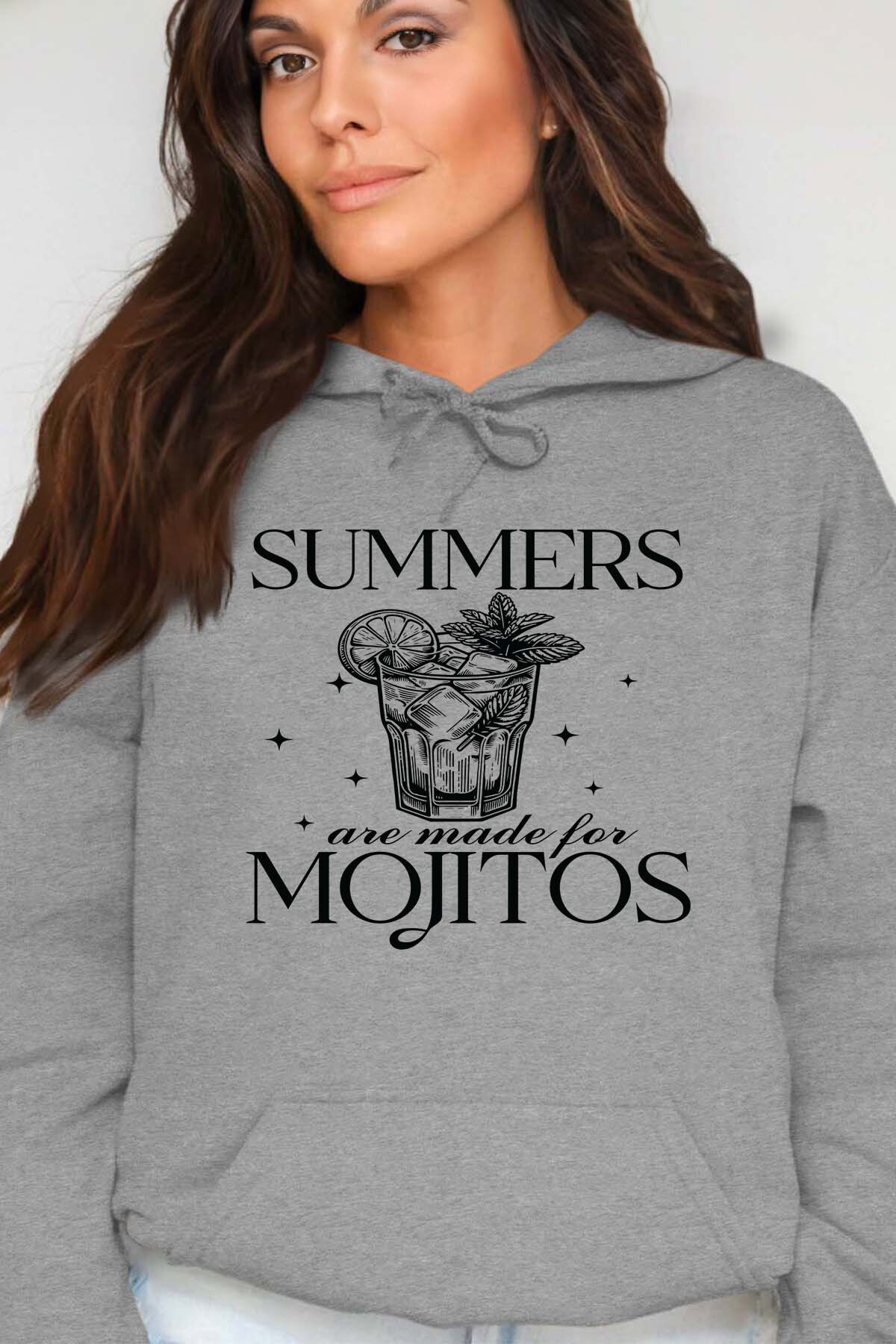 Wholesaler I.A.L.D FRANCE - Summers Mojitos  - Hooded sweatshirt Woman