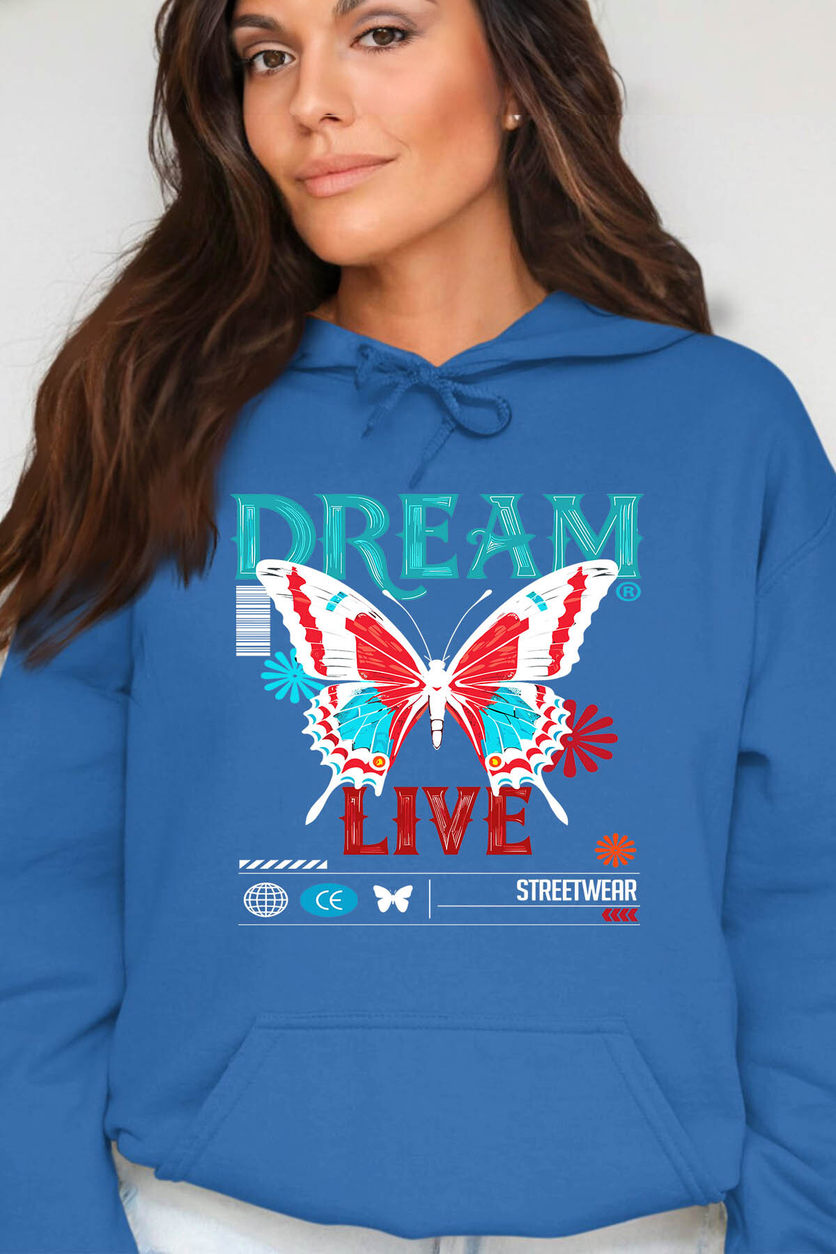 Grossiste I.A.L.D FRANCE - dream live - Sweat Capuche Femme