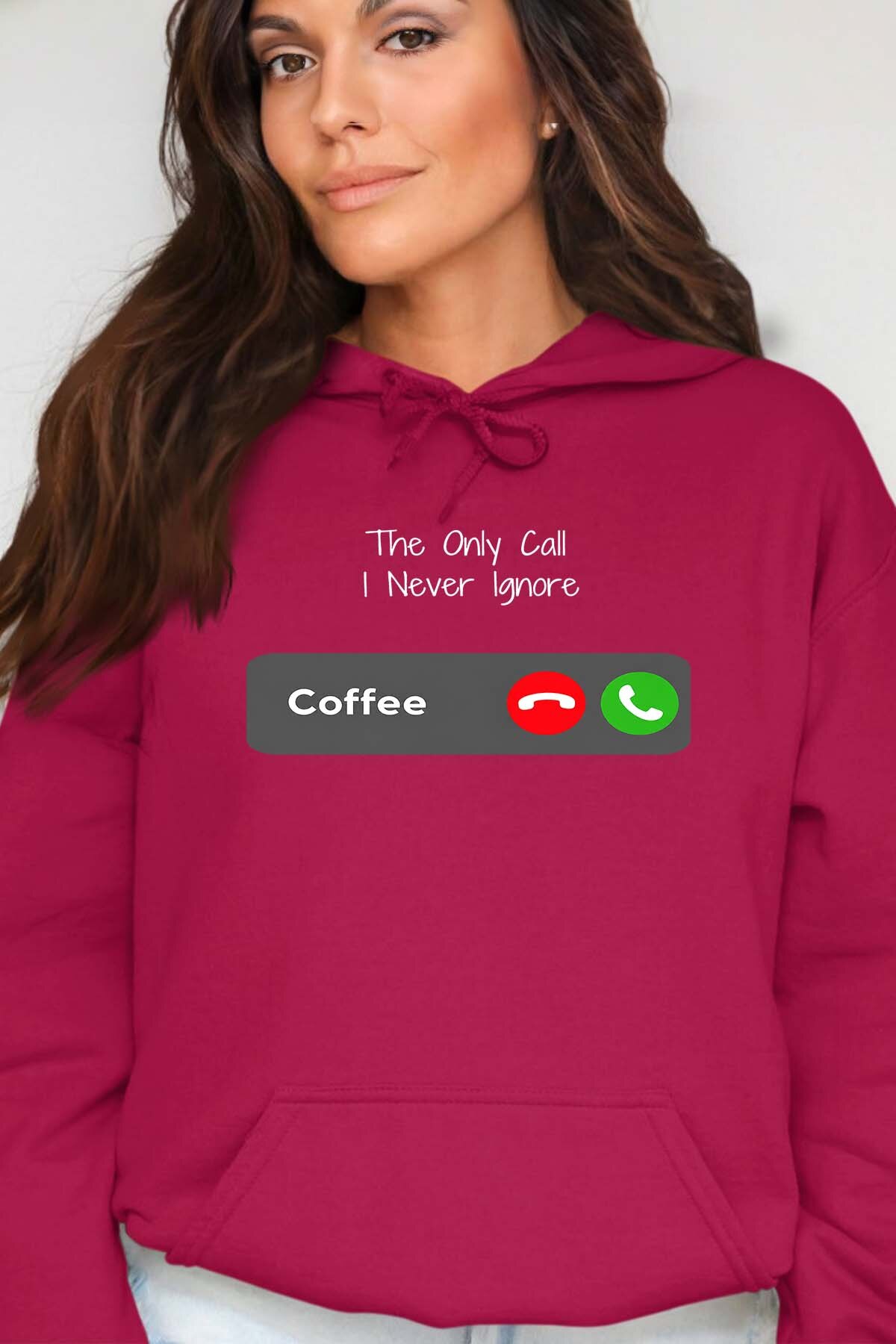 Mayorista I.A.L.D FRANCE - Ignorar llamada de café - Sudadera con capucha Mujer