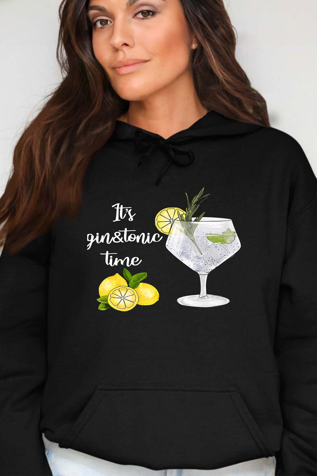 Wholesaler I.A.L.D FRANCE - time gin - Hooded sweatshirt Woman