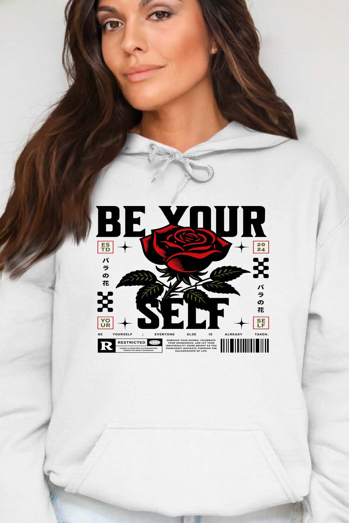 Mayorista I.A.L.D FRANCE - Posee tu Rosa - Sudadera con capucha Mujer