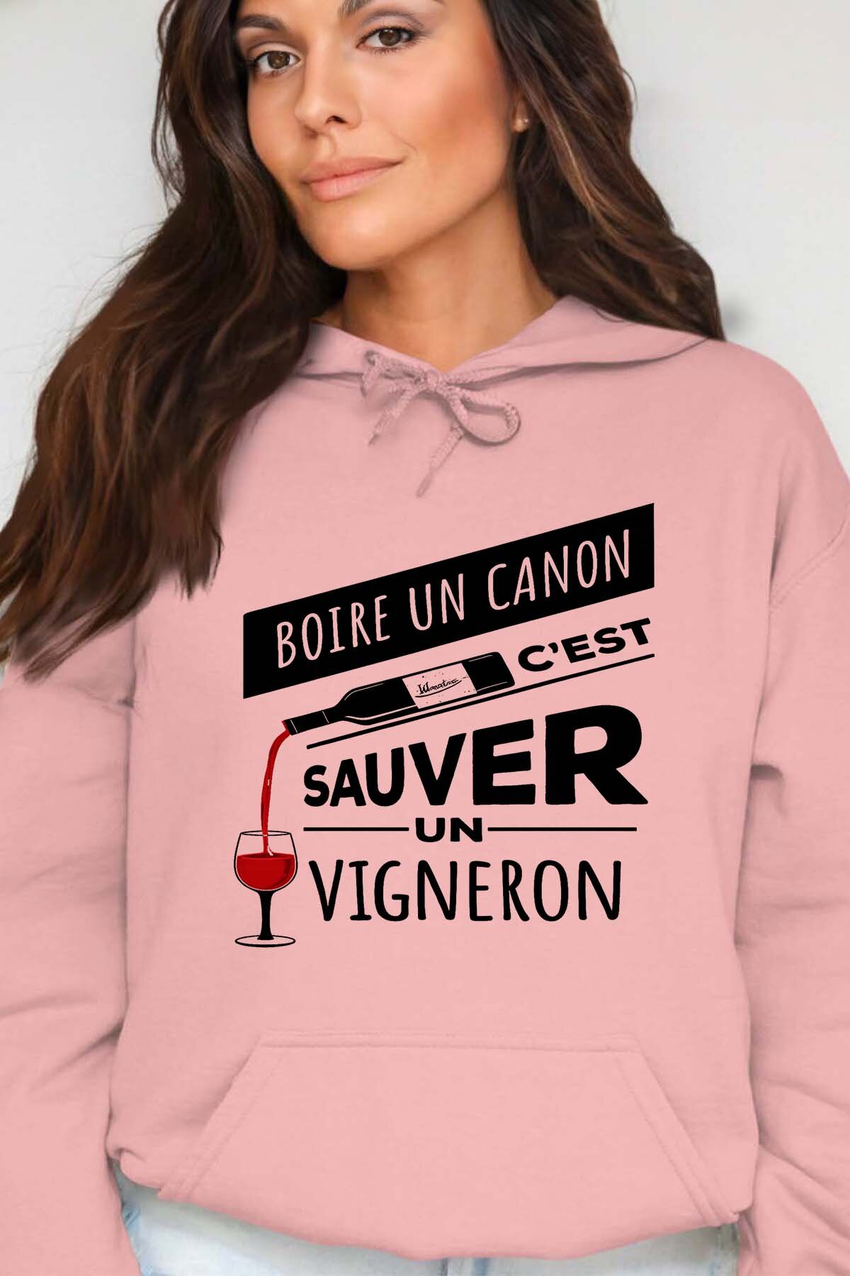 Großhändler I.A.L.D FRANCE - Rette den Winzer - Kapuzenpullover Damen
