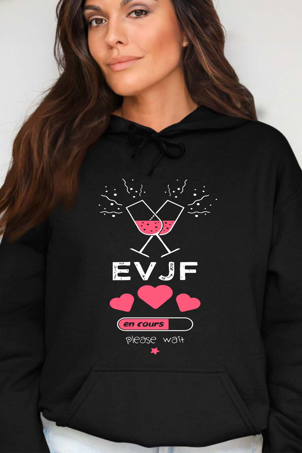 Mayorista I.A.L.D FRANCE - evjf - Sudadera con capucha para mujer