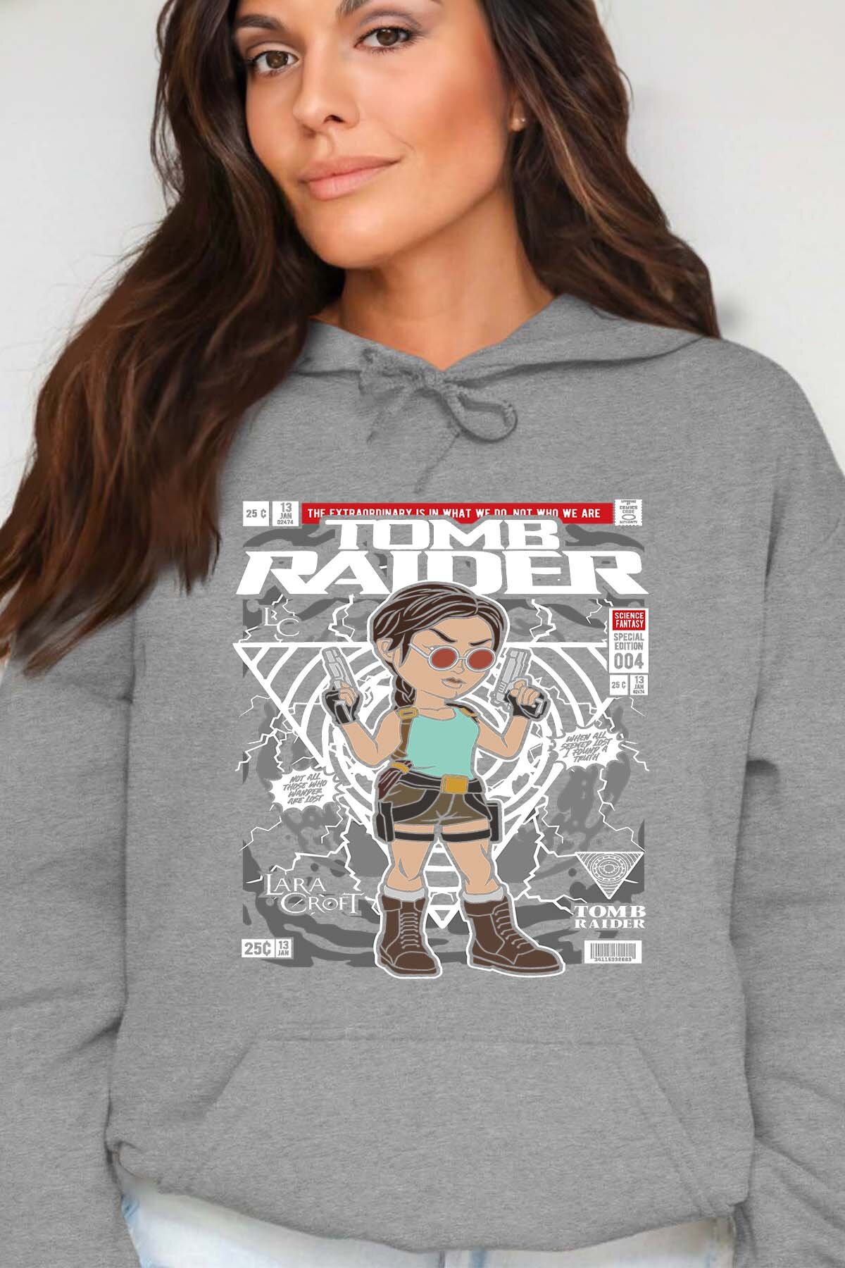 Grossista I.A.L.D FRANCE - Funko Croft - Felpa con cappuccio Donna