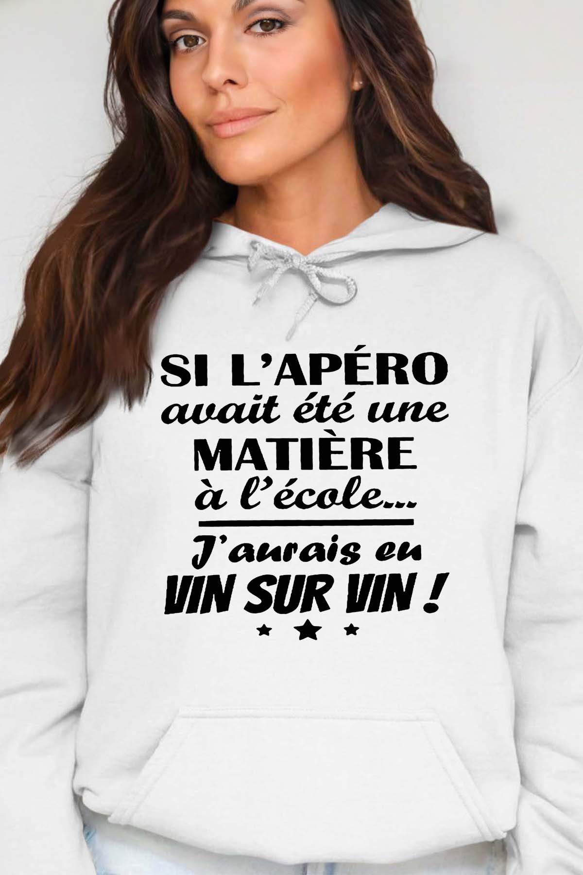 Grossista I.A.L.D FRANCE - Passione Apéro - Felpa con cappuccio Donna