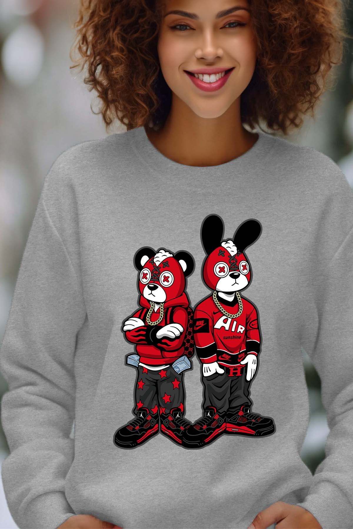 Grossiste I.A.L.D FRANCE - Jumeaux Sauvages - Sweat Col Rond Femme