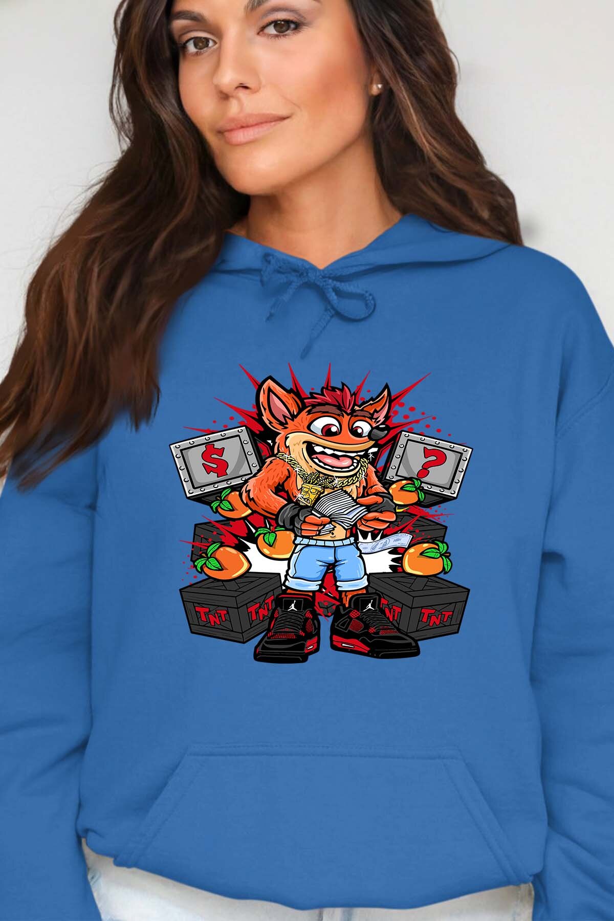 Grossiste I.A.L.D FRANCE - Crash Capital - Sweat Capuche Femme