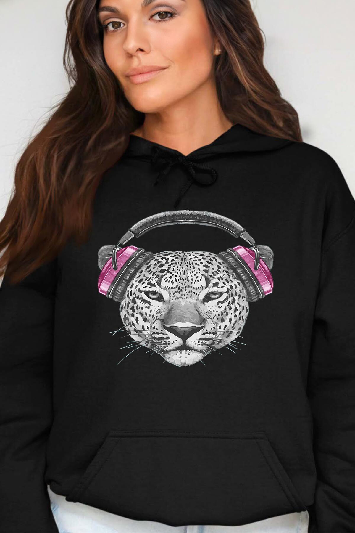 Wholesaler I.A.L.D FRANCE - Leo Headphone - Hooded sweatshirt Woman