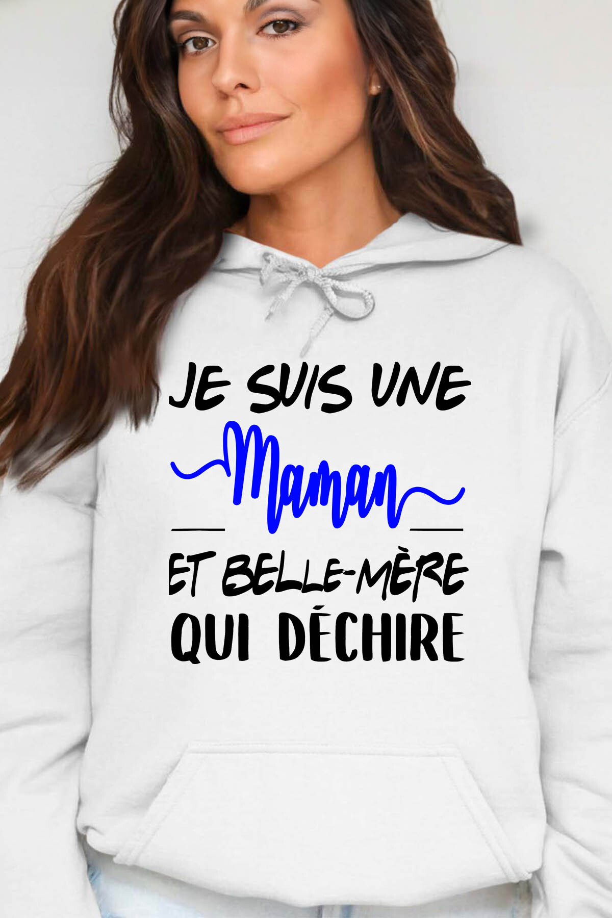 Grossista I.A.L.D FRANCE - Mamma bella madre - cappuccio da donna