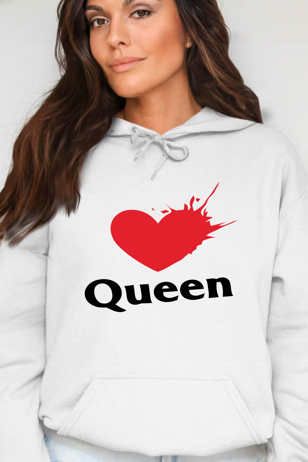 Wholesaler I.A.L.D FRANCE - Red queen - Hooded sweatshirt Woman