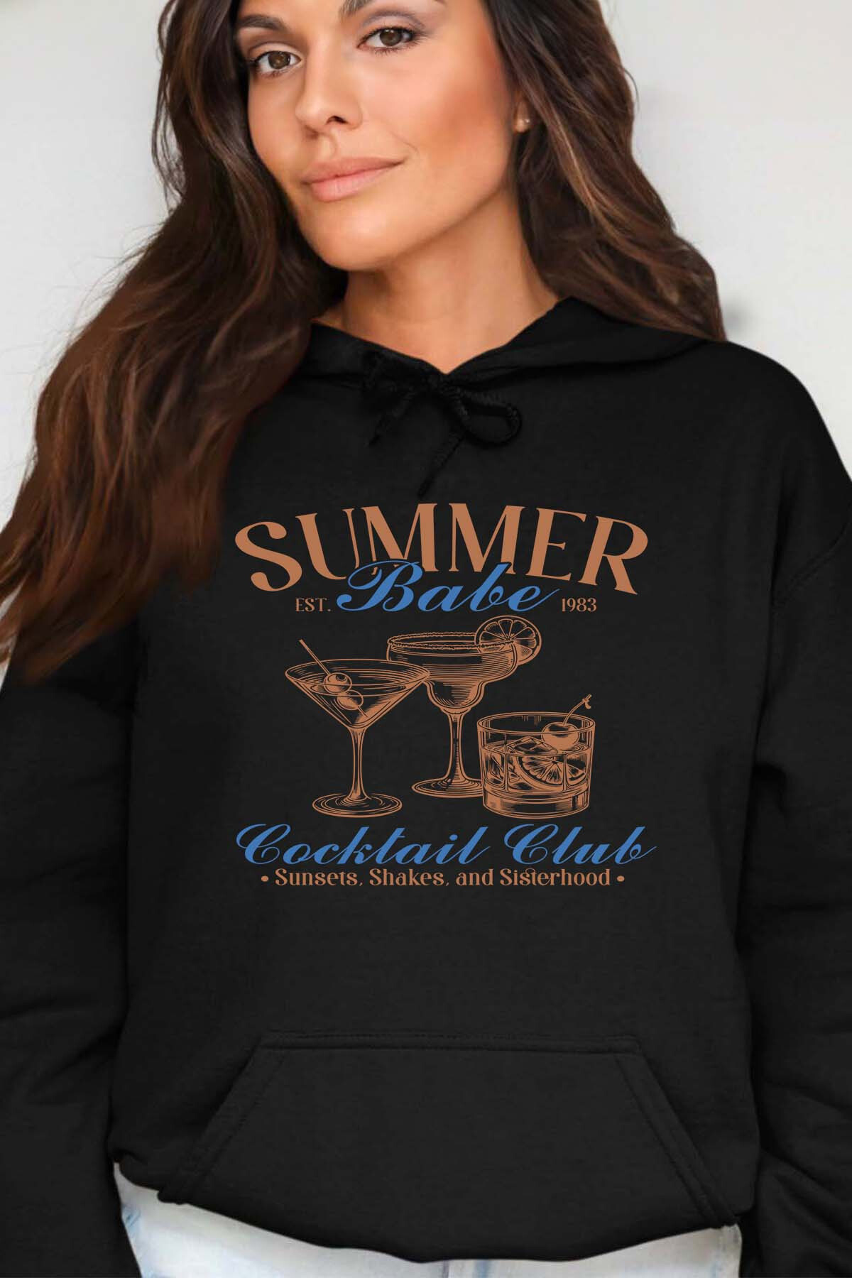 Wholesaler I.A.L.D FRANCE - Summer 1983 Babe - Hooded sweatshirt Woman
