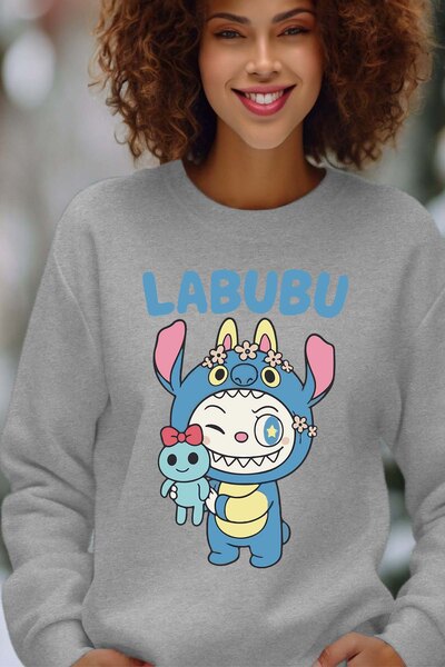 Grossiste I.A.L.D FRANCE - StiBubu - Sweat Col Rond Femme Grossiste I.A.L.D FRANCE - StiBubu - Sweat Col Rond Femme