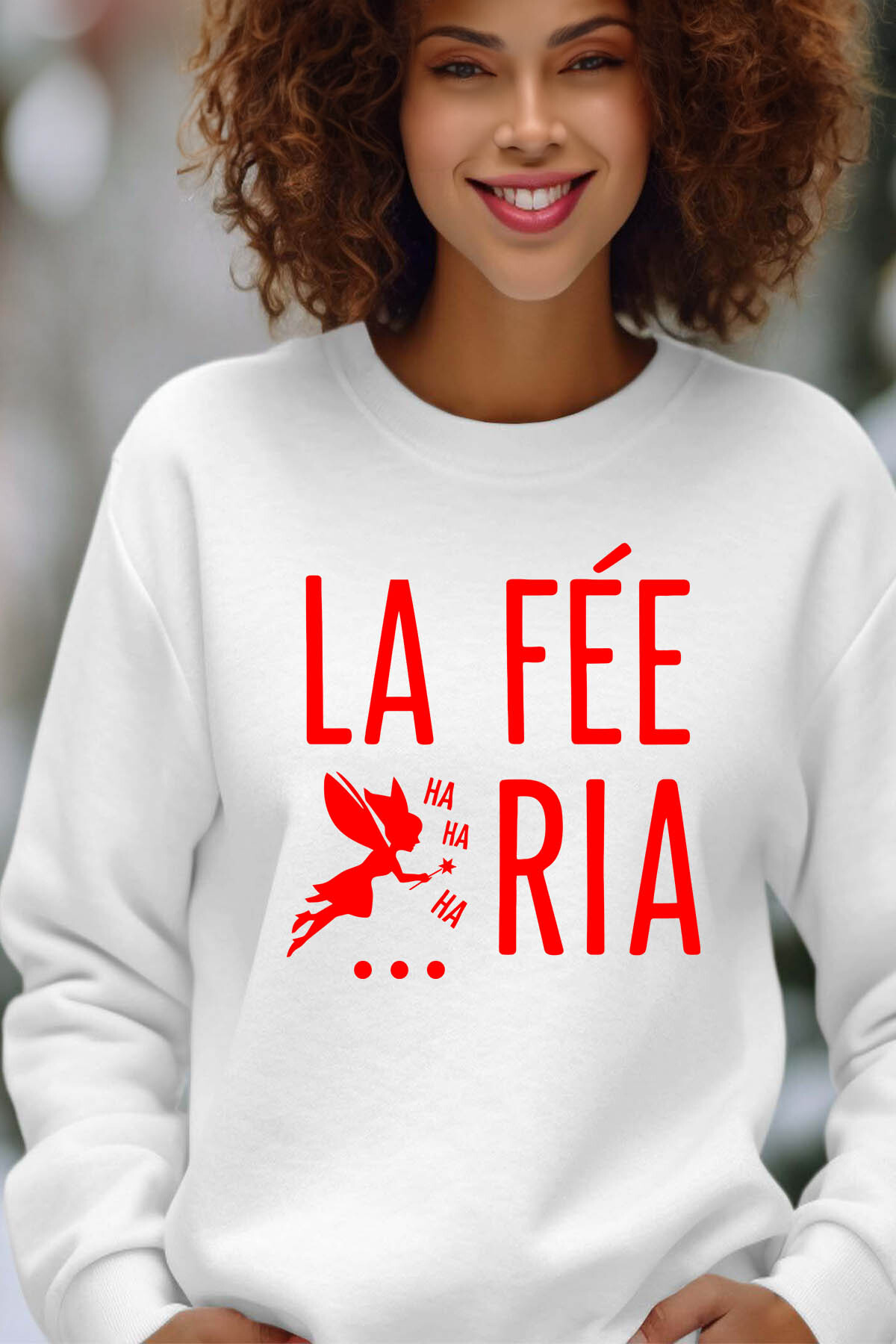 Mayorista I.A.L.D FRANCE - La tarifa ria - sudadera de cuello redondo para mujeres