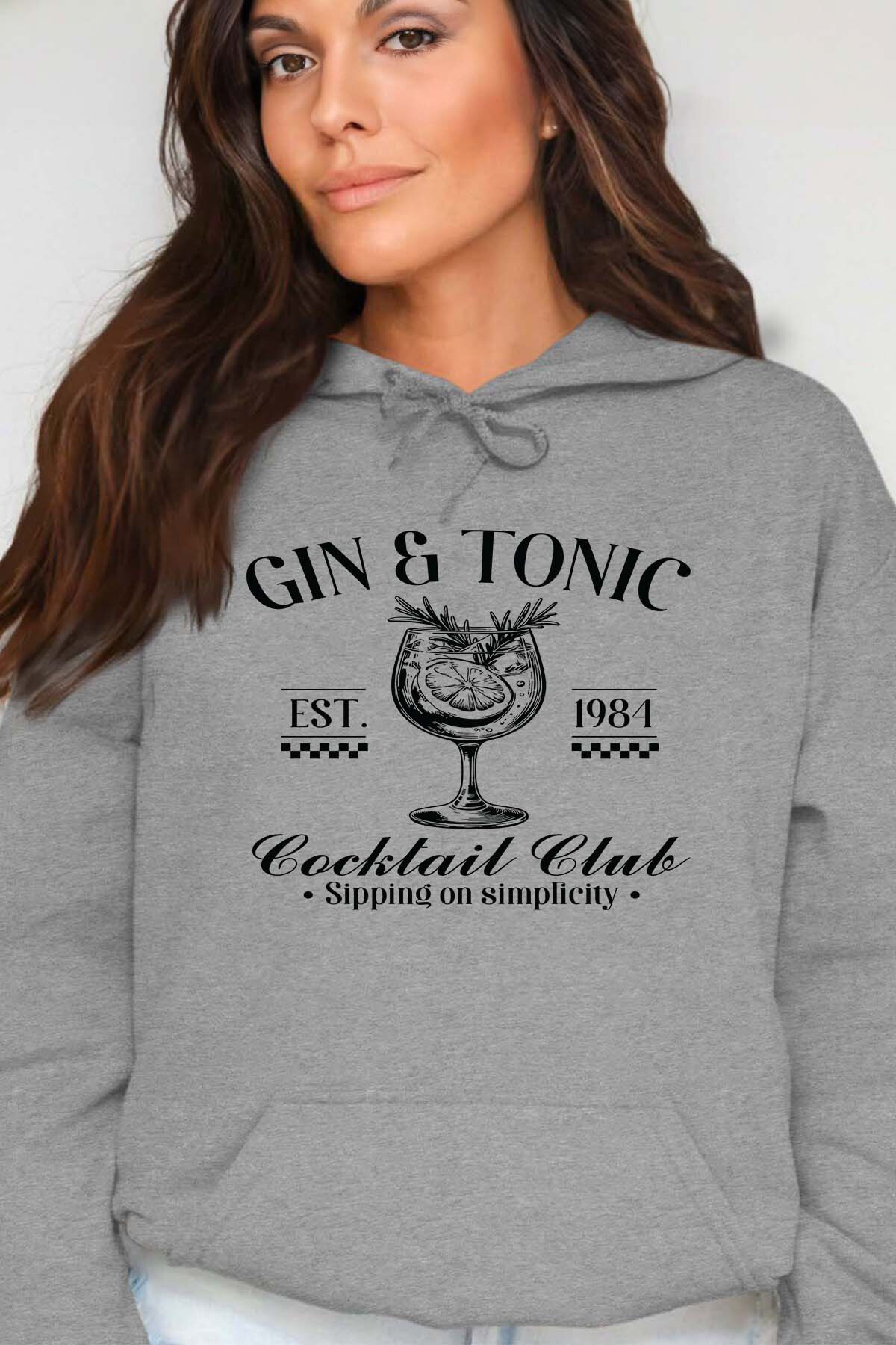 Wholesaler I.A.L.D FRANCE - Gin 1984 est  - Hooded sweatshirt Woman