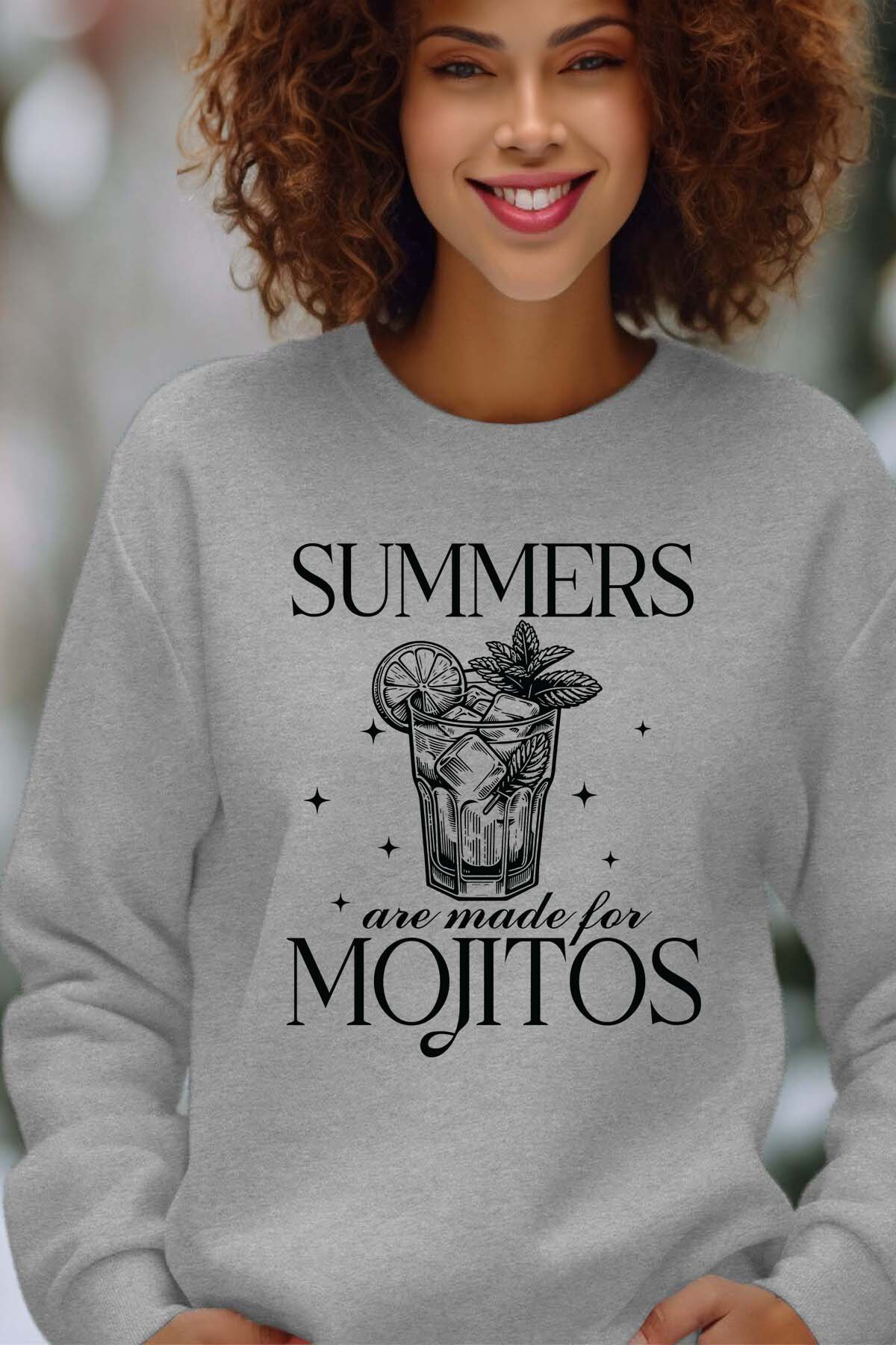 Wholesaler I.A.L.D FRANCE - Summers Mojitos  - Crewneck sweatshirt Woman